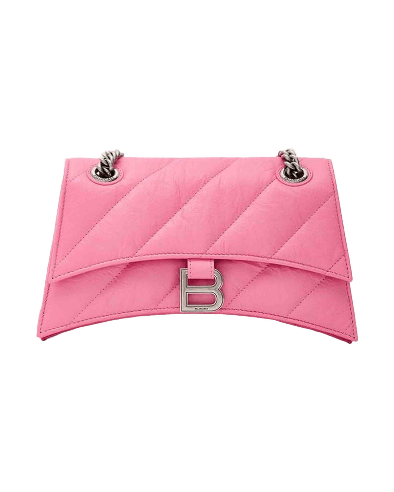 Balenciaga Pink Leather Shoulder Bag Glam Steals