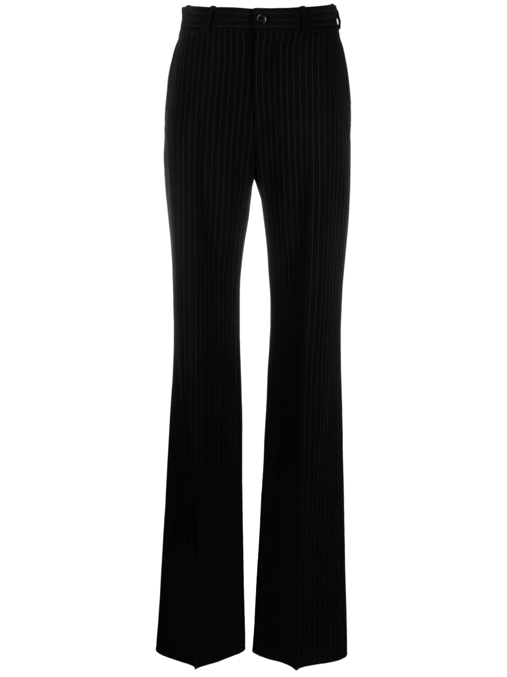 Balenciaga Pinstripe Straight Leg Trouser Glam Steals