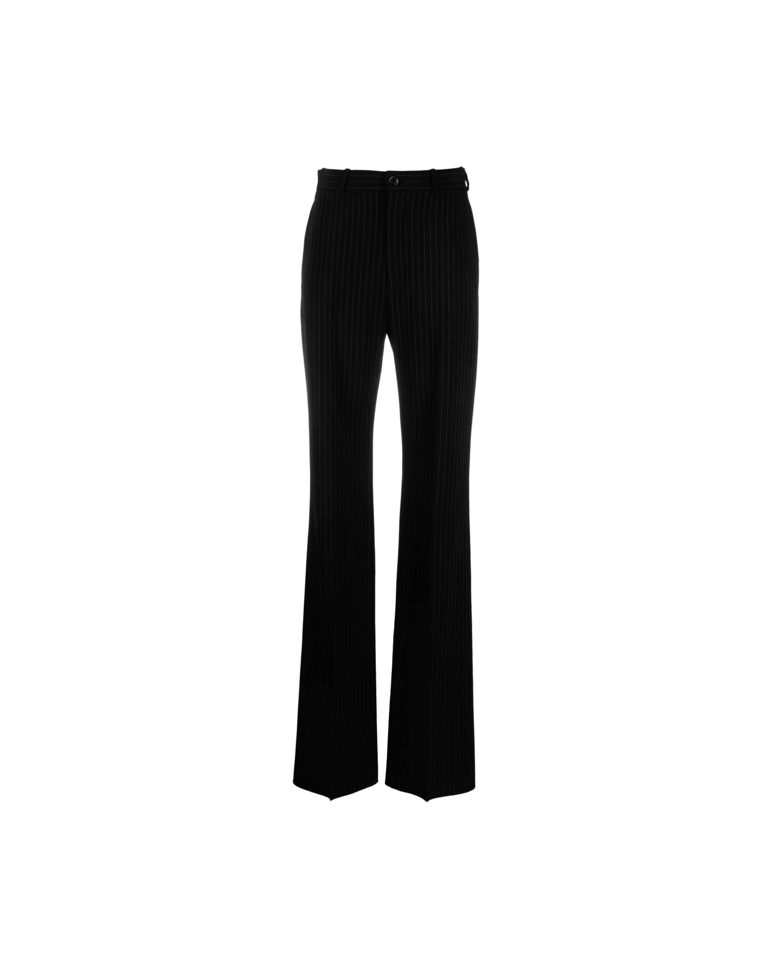 Balenciaga Pinstripe Straight Leg Trouser Glam Steals