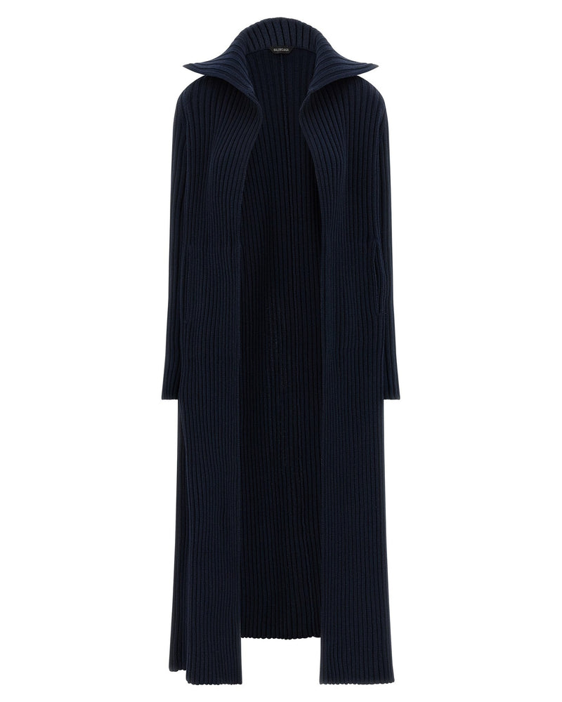 Balenciaga Ribbed Cardigan Glam Steals