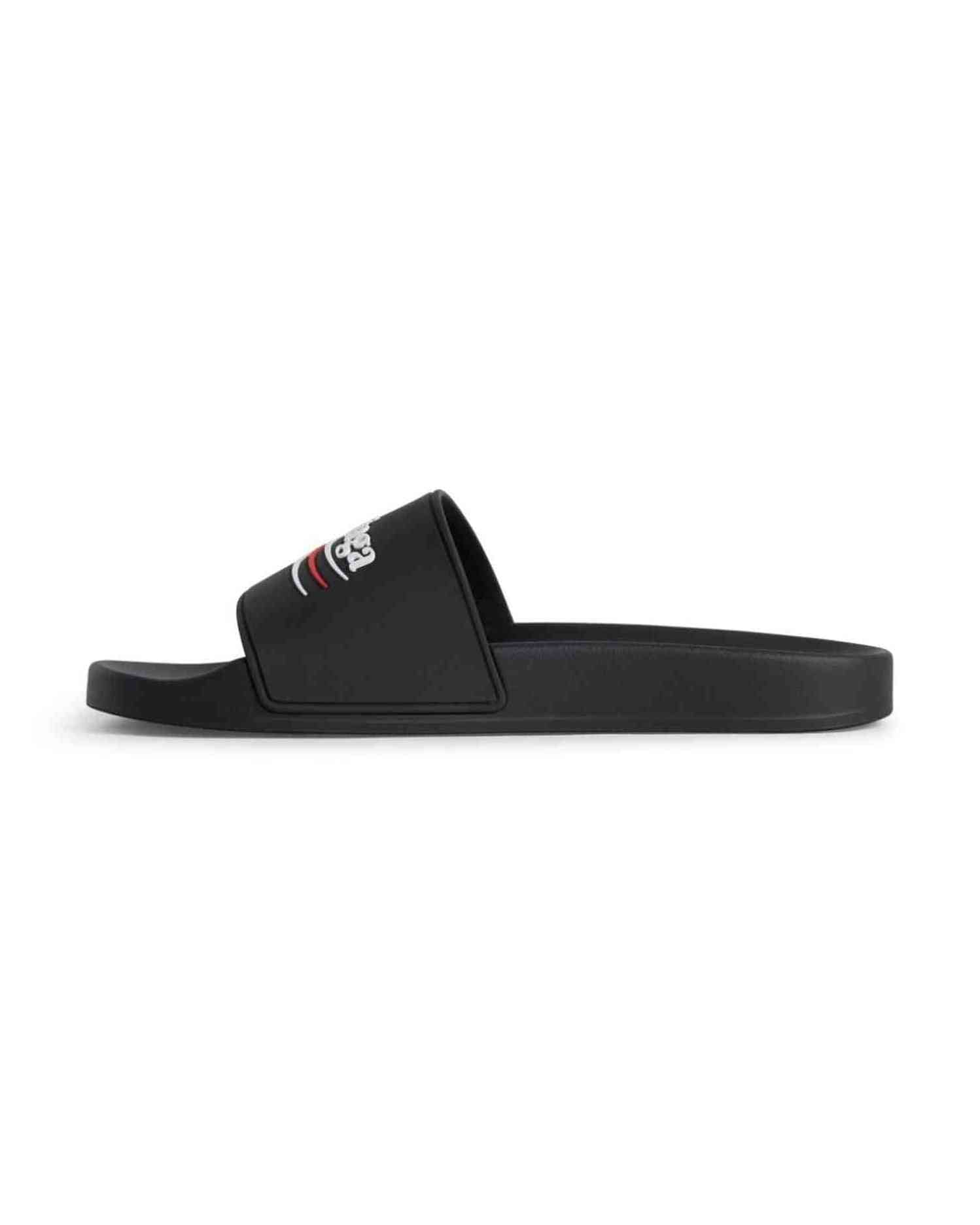 Balenciaga Rubber Pool Sandals Glam Steals