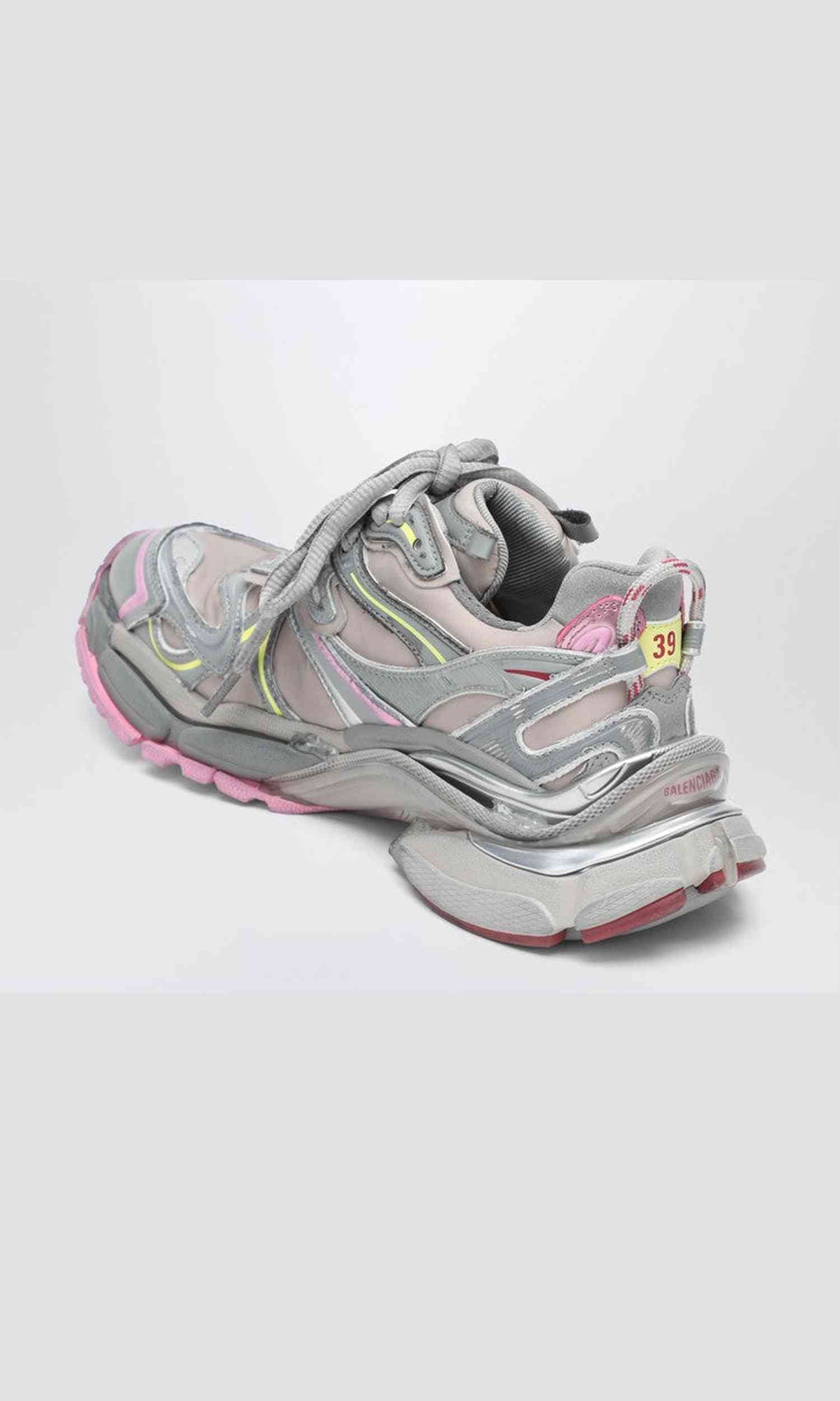 Balenciaga Runner 20 Grey/yellow/pink Sneakers Glam Steals