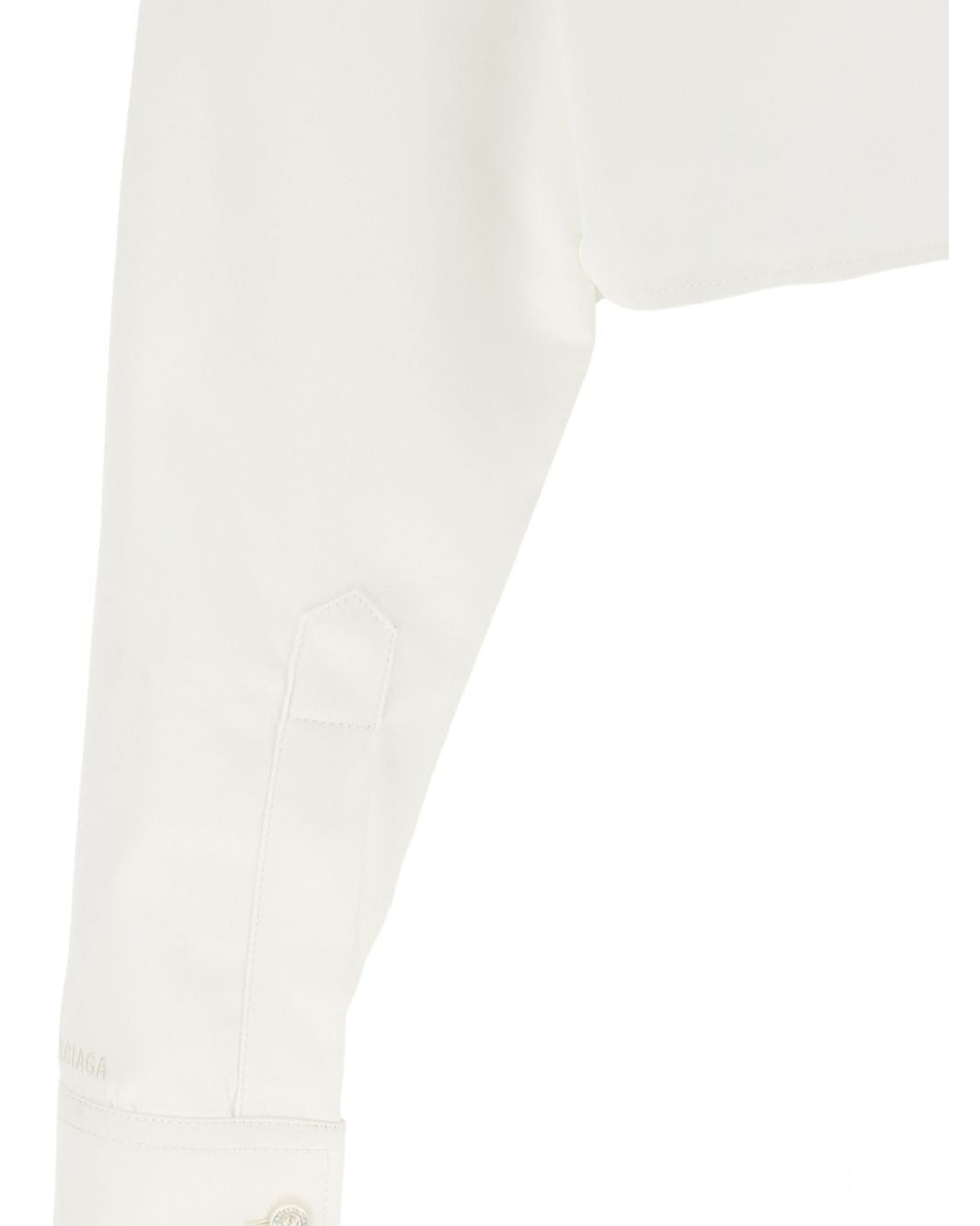 Balenciaga Cotton Cropped Shirt Glam Steals
