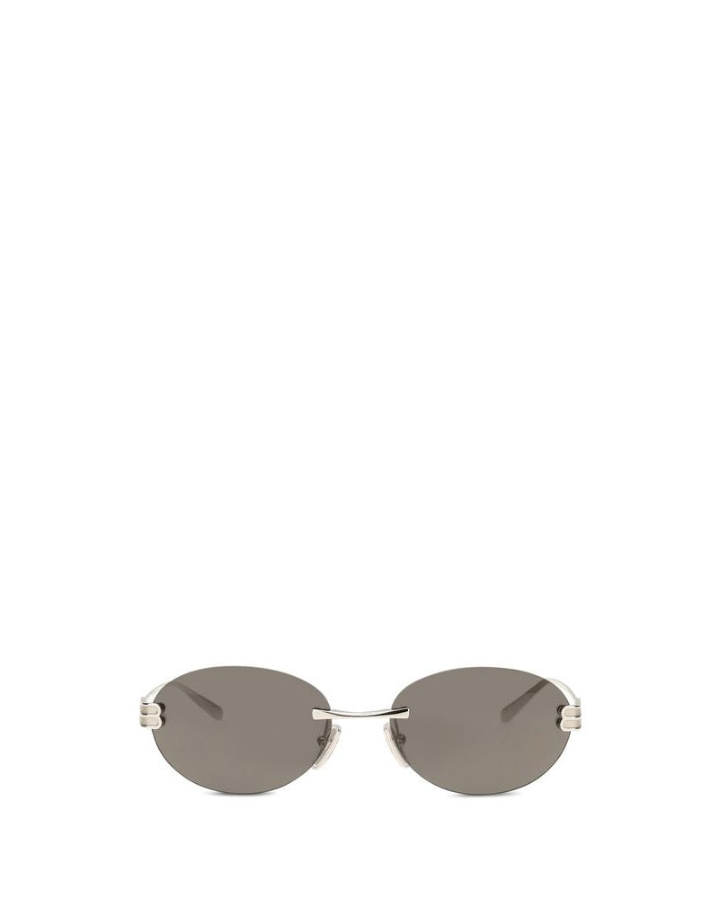 Balenciaga Silver Metal Sunglasses Glam Steals