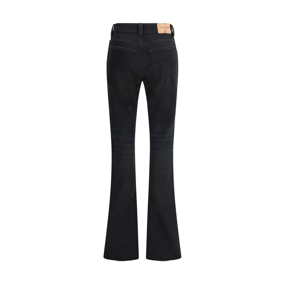 Balenciaga Slim Bootcut Jeans Glam Steals