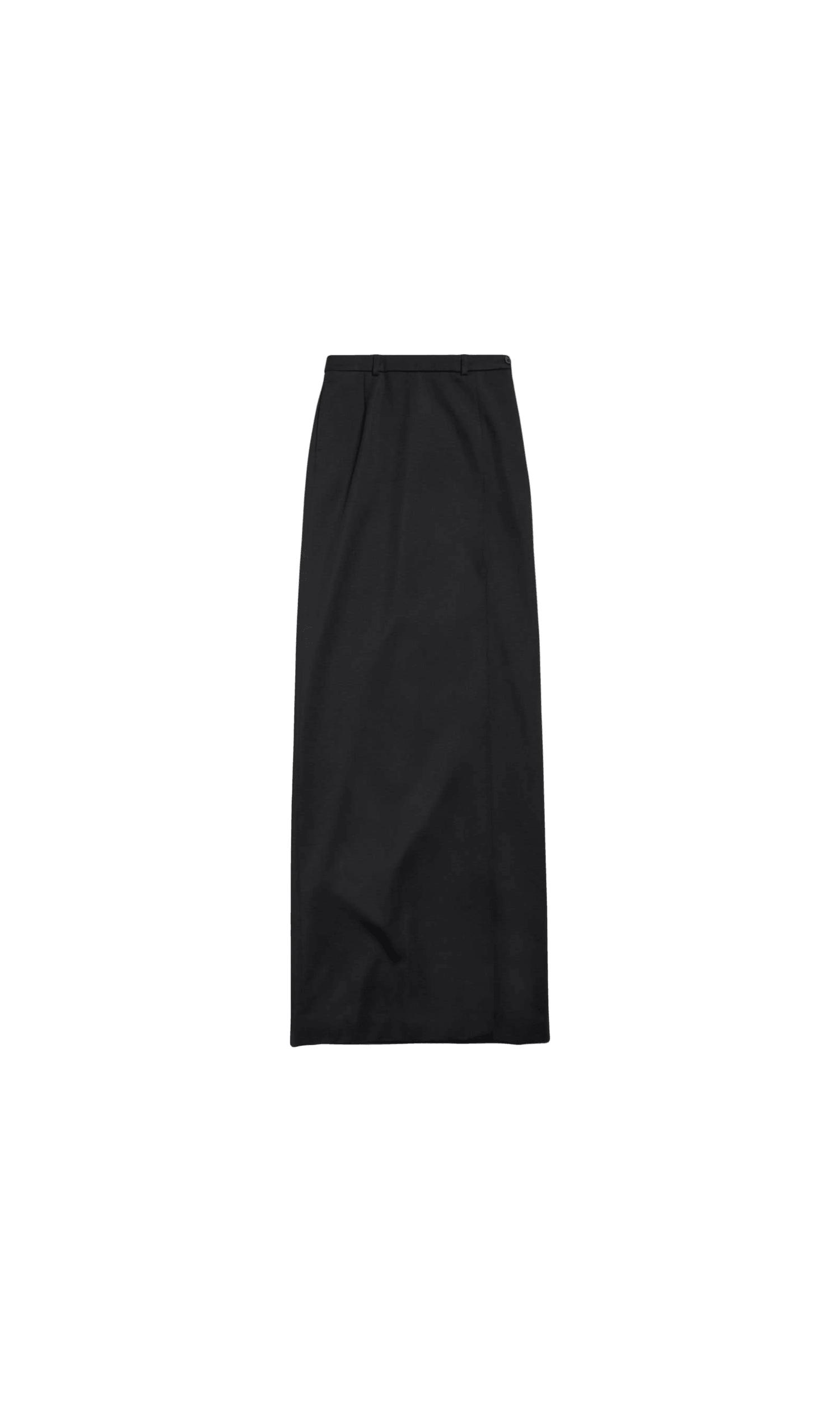 Balenciaga Slit Tailored Maxi Skirt Glam Steals