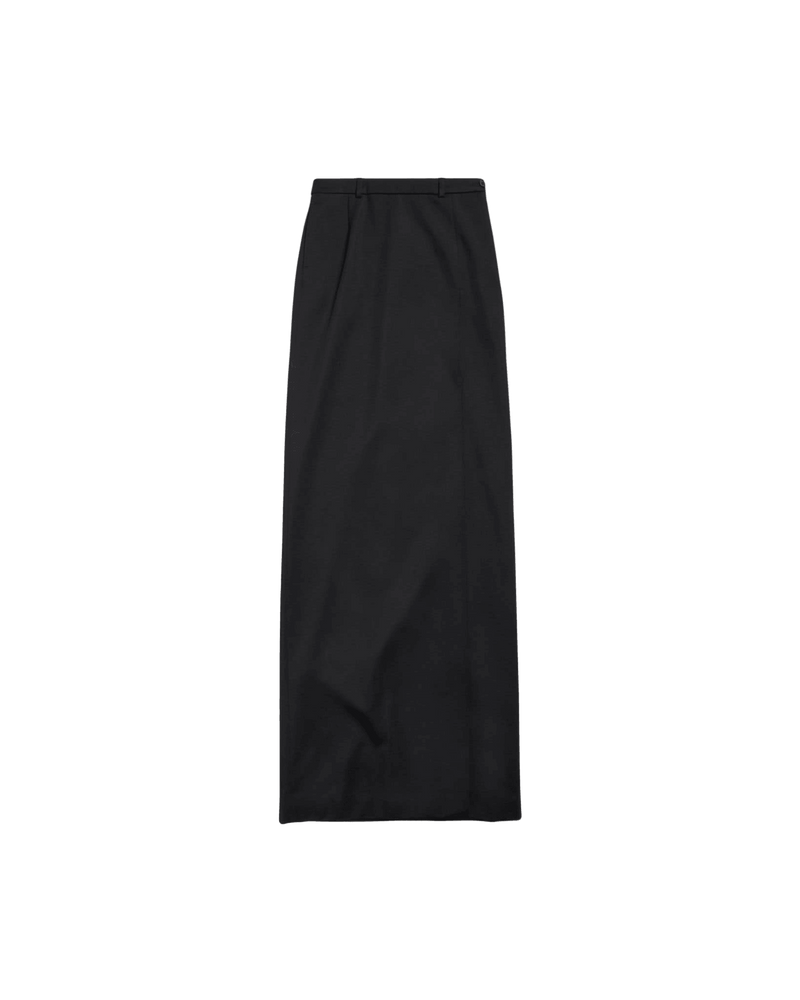 Balenciaga Slit Tailored Maxi Skirt Glam Steals