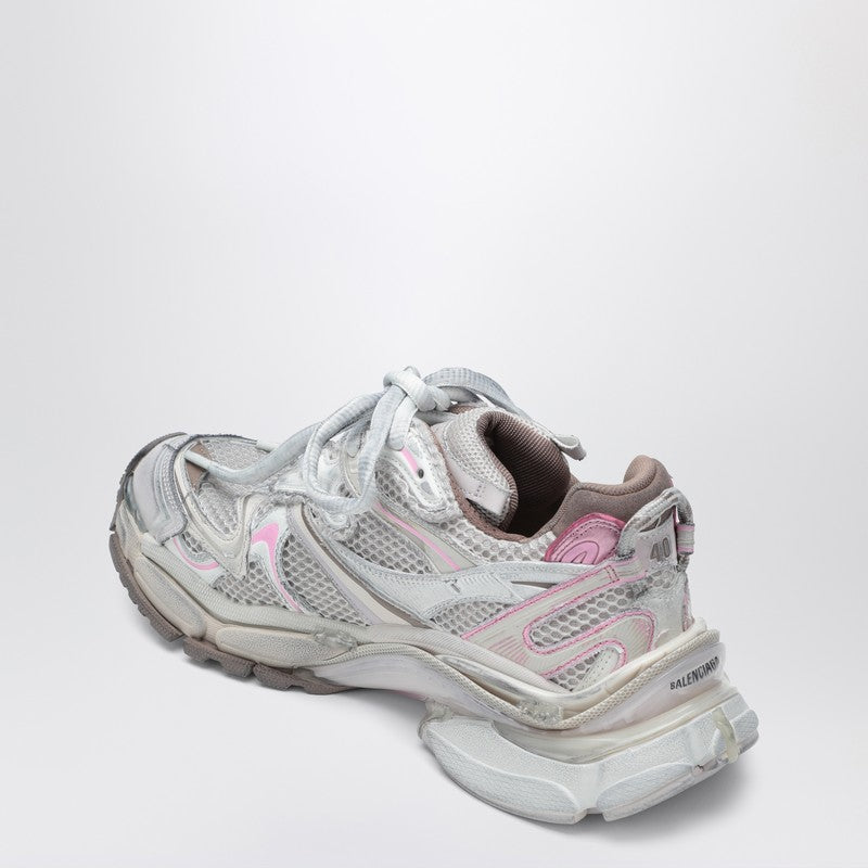 Balenciaga Sneaker Runner White/taupe/pink Glam Steals