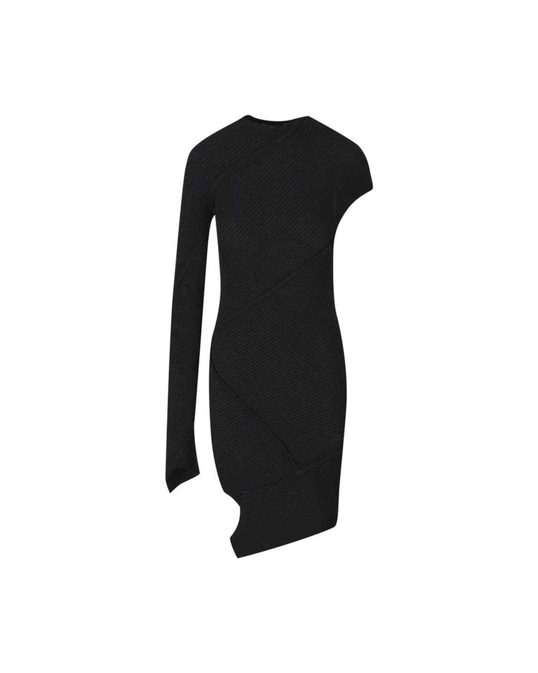 Balenciaga Spiral Mini Dress Glam Steals
