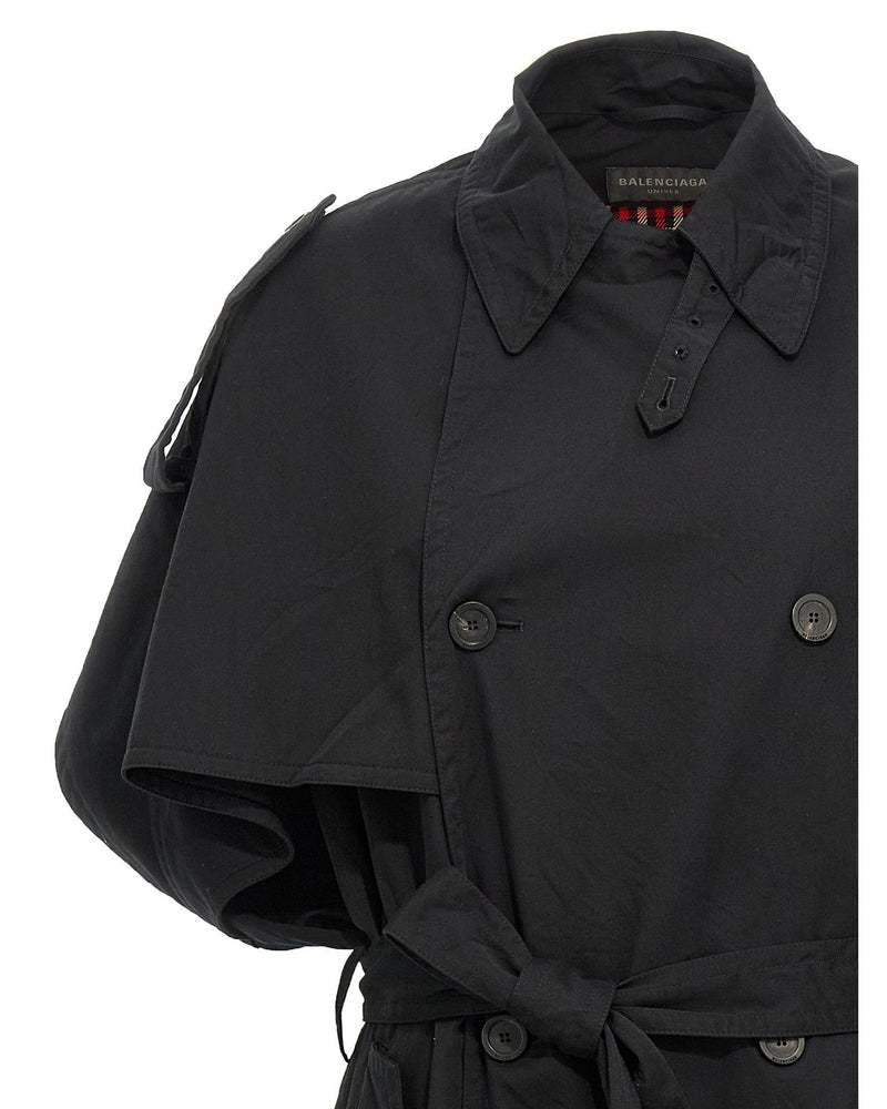 Balenciaga Stole Trench Coat Glam Steals