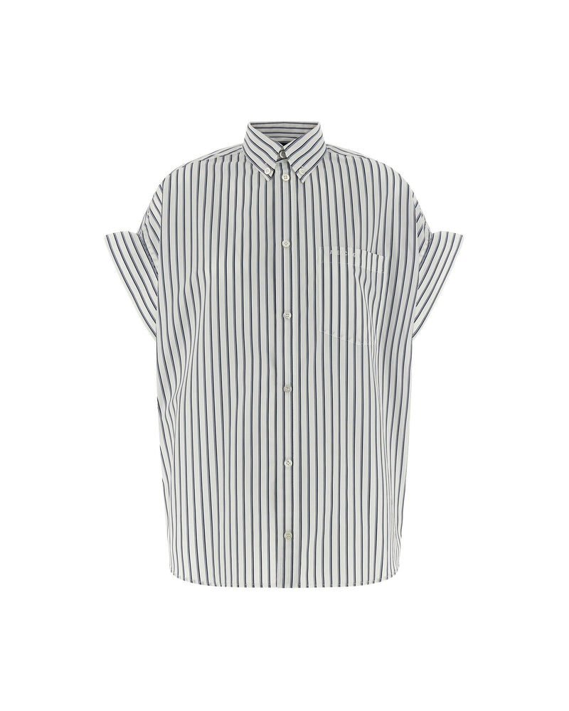 Balenciaga Striped Shirt Glam Steals