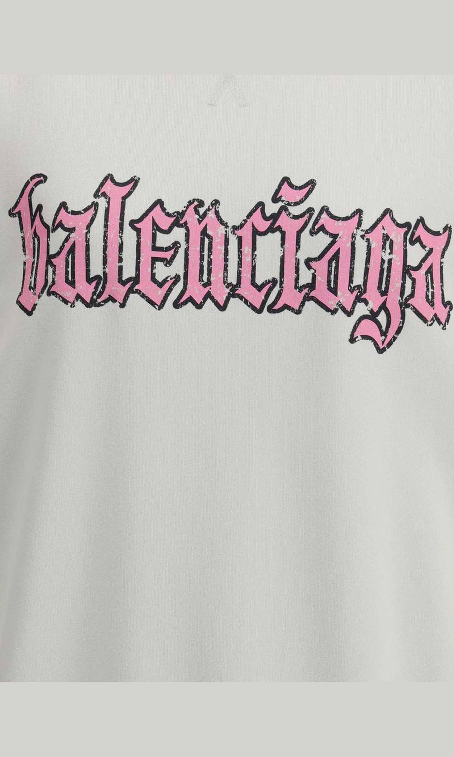 Balenciaga Sweatshirt Dress With Logo Glam Steals