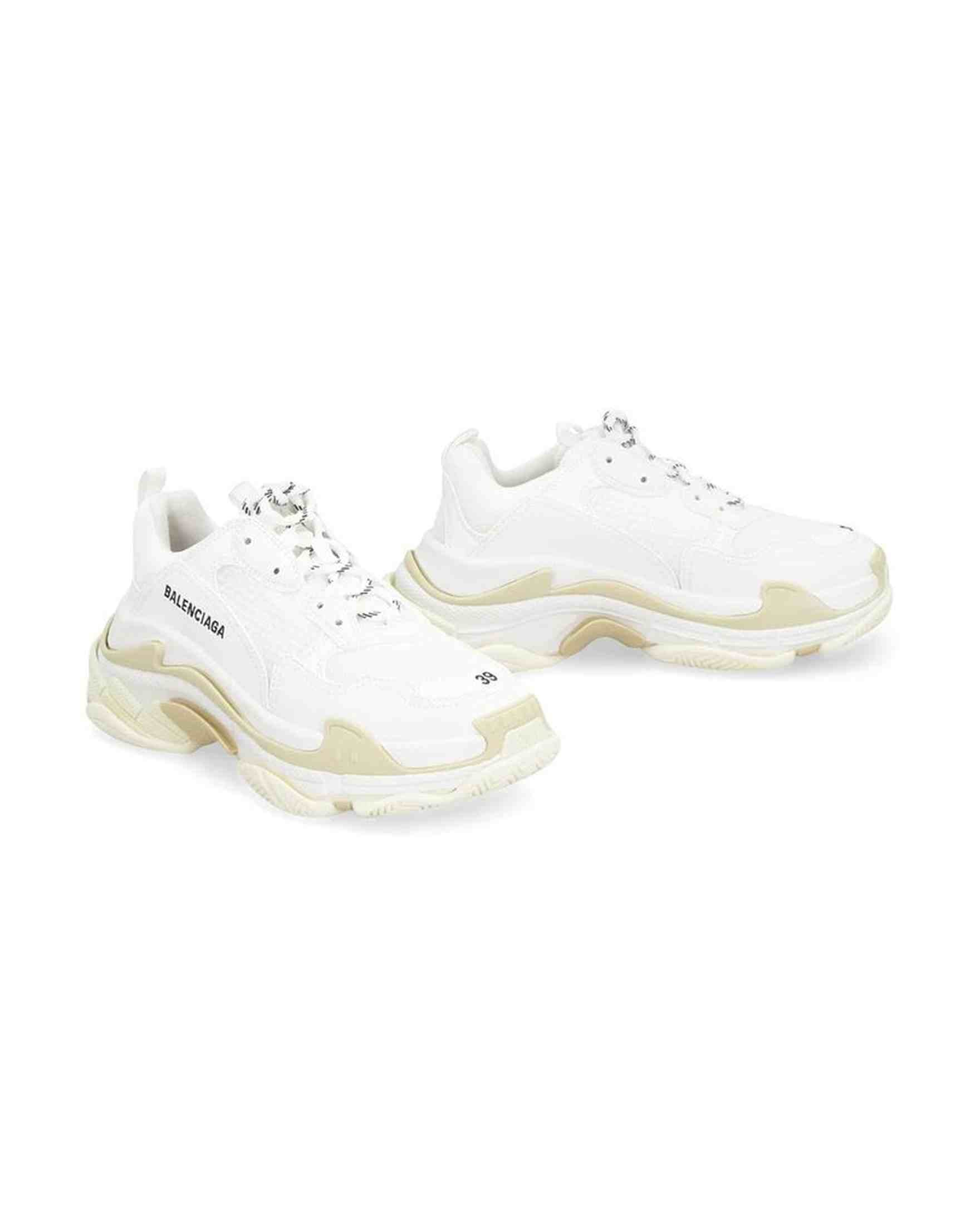 Balenciaga Triple S Low Top Sneakers Glam Steals