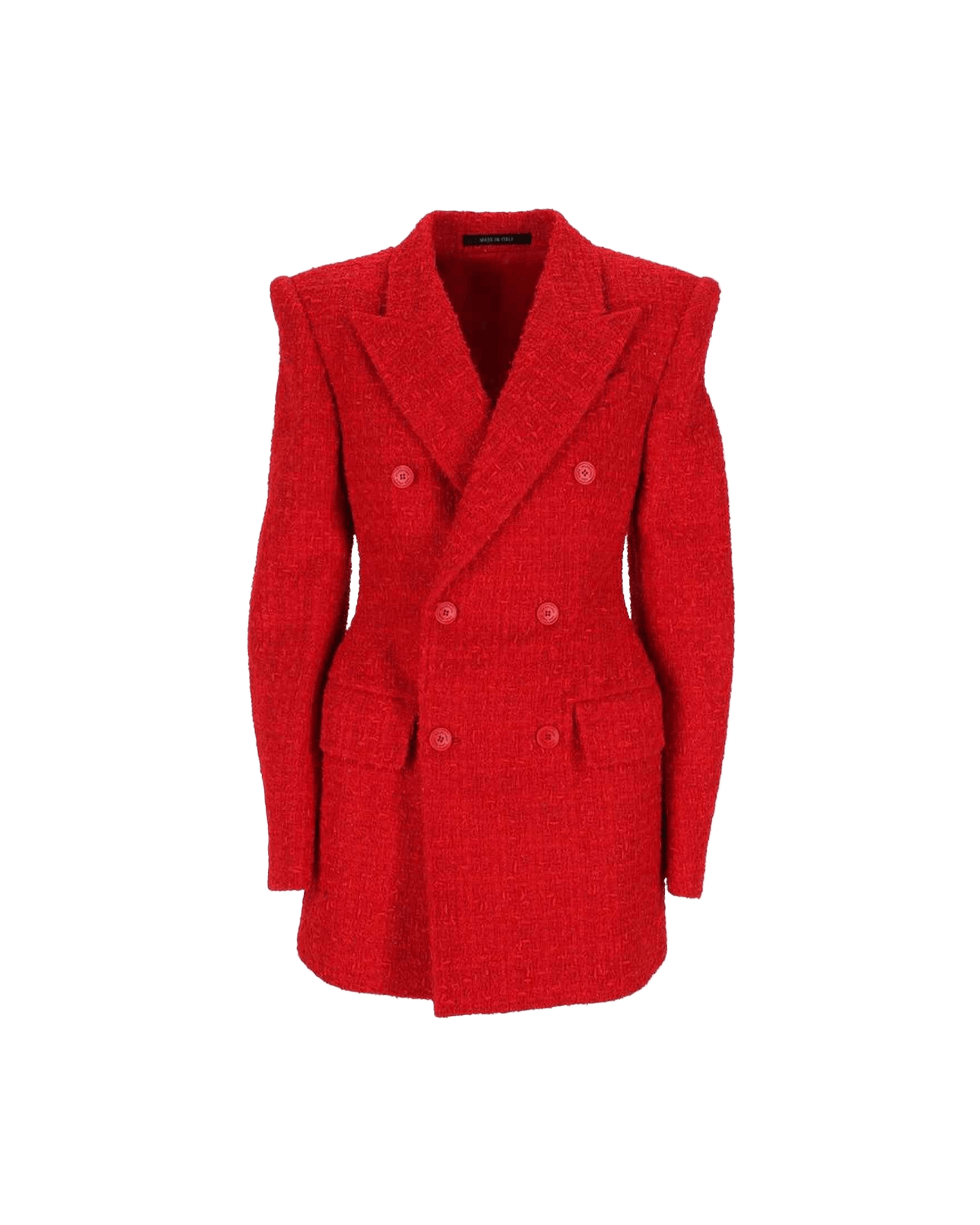 Balenciaga Tweed Blazer Jacket Glam Steals