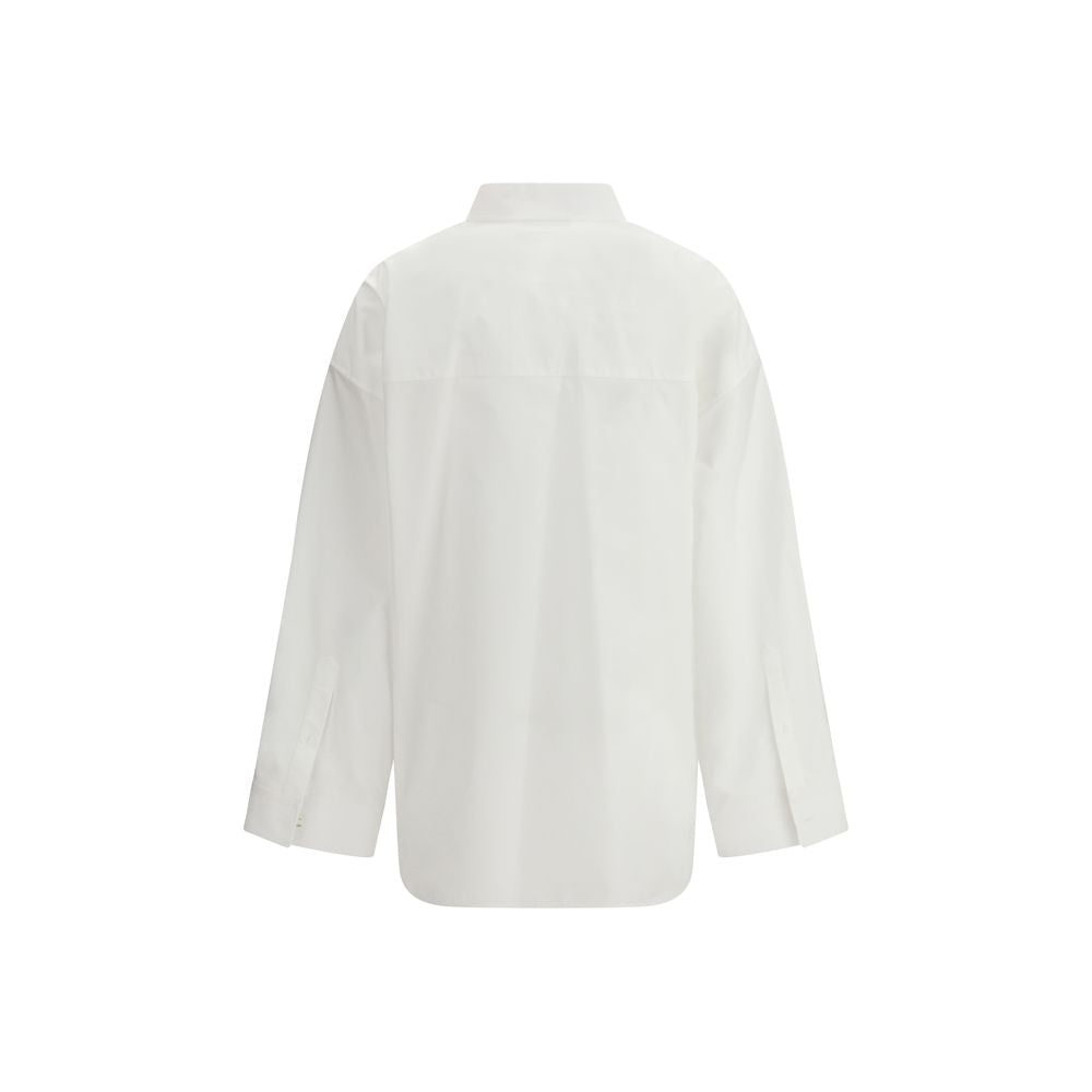 Balenciaga White Cotton Shirt Glam Steals
