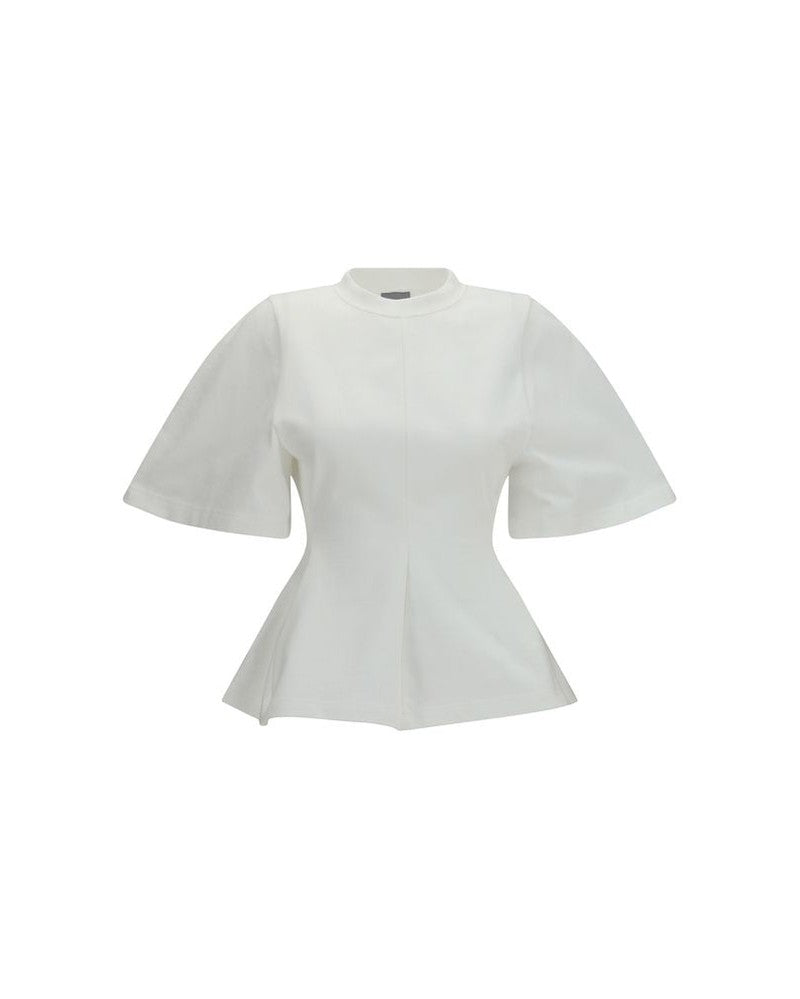 Balenciaga White Cotton T-shirt Glam Steals