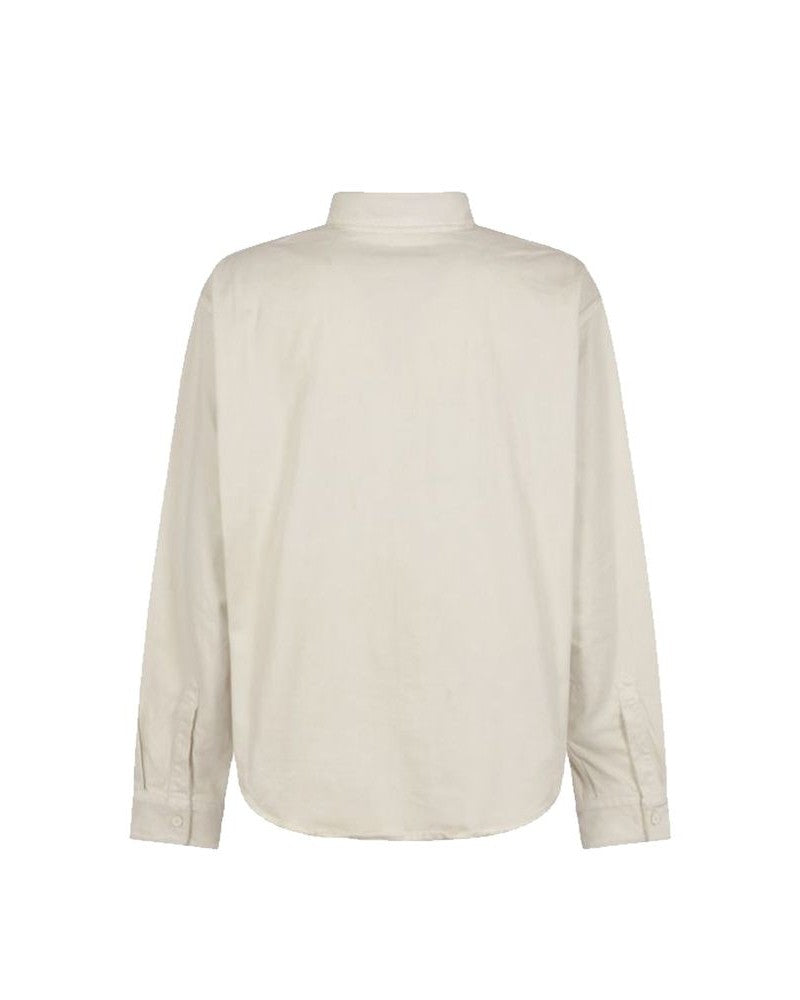 Balenciaga White Denim Shirt Glam Steals
