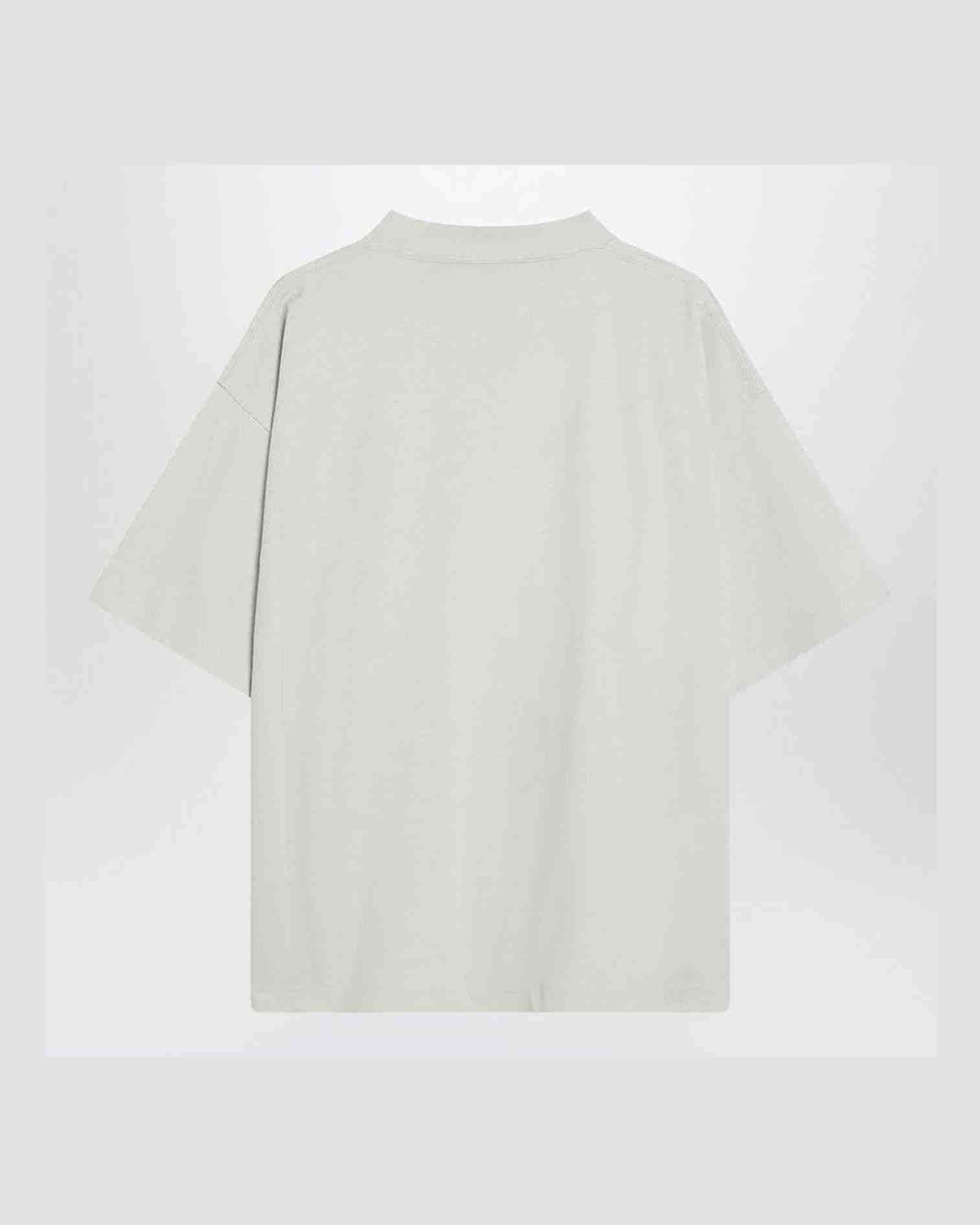Balenciaga White Nano Bb Medium Fit T-shirt Glam Steals