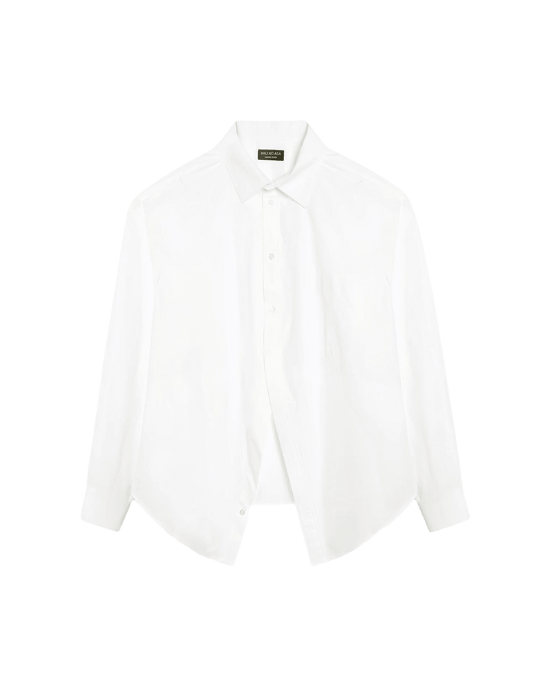 Balenciaga Shirt White Glam Steals
