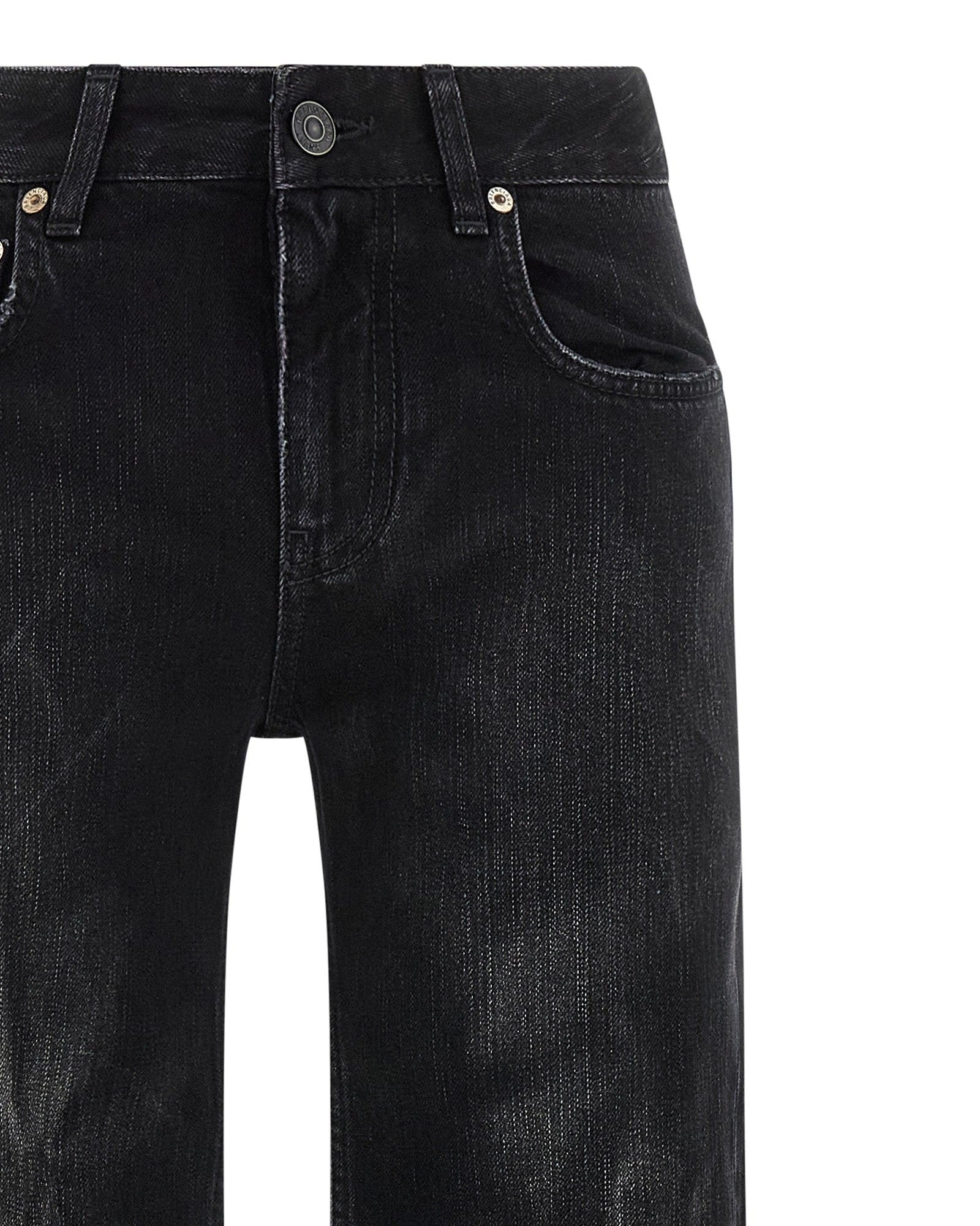 Balenciaga Wide Leg Jeans Glam Steals