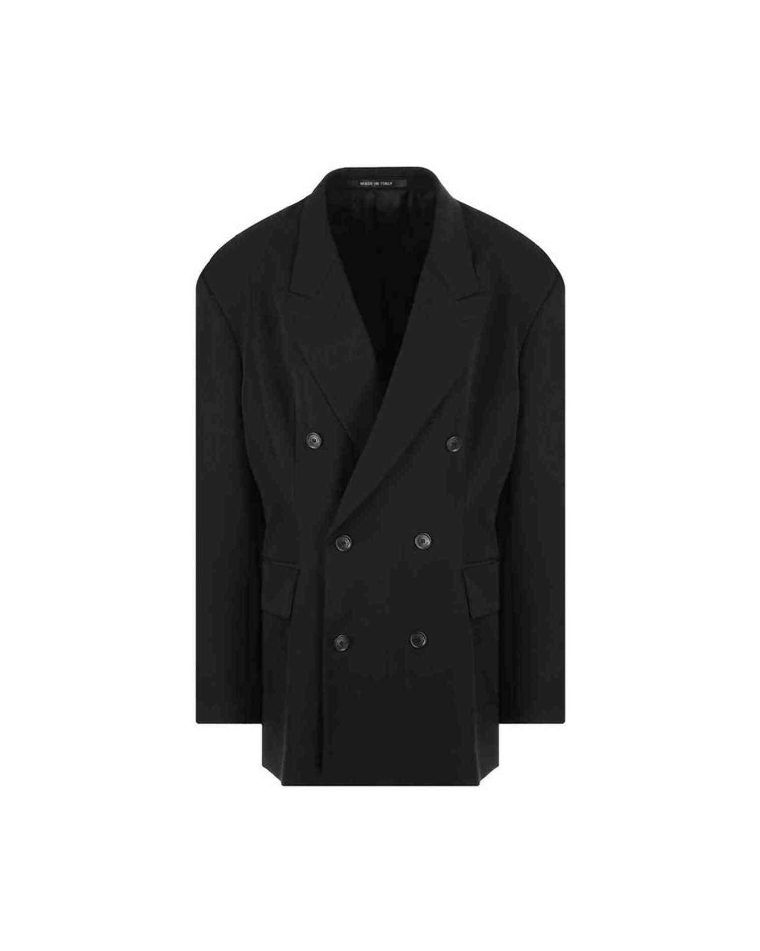 Balenciaga Wool Double Breasted Jacket