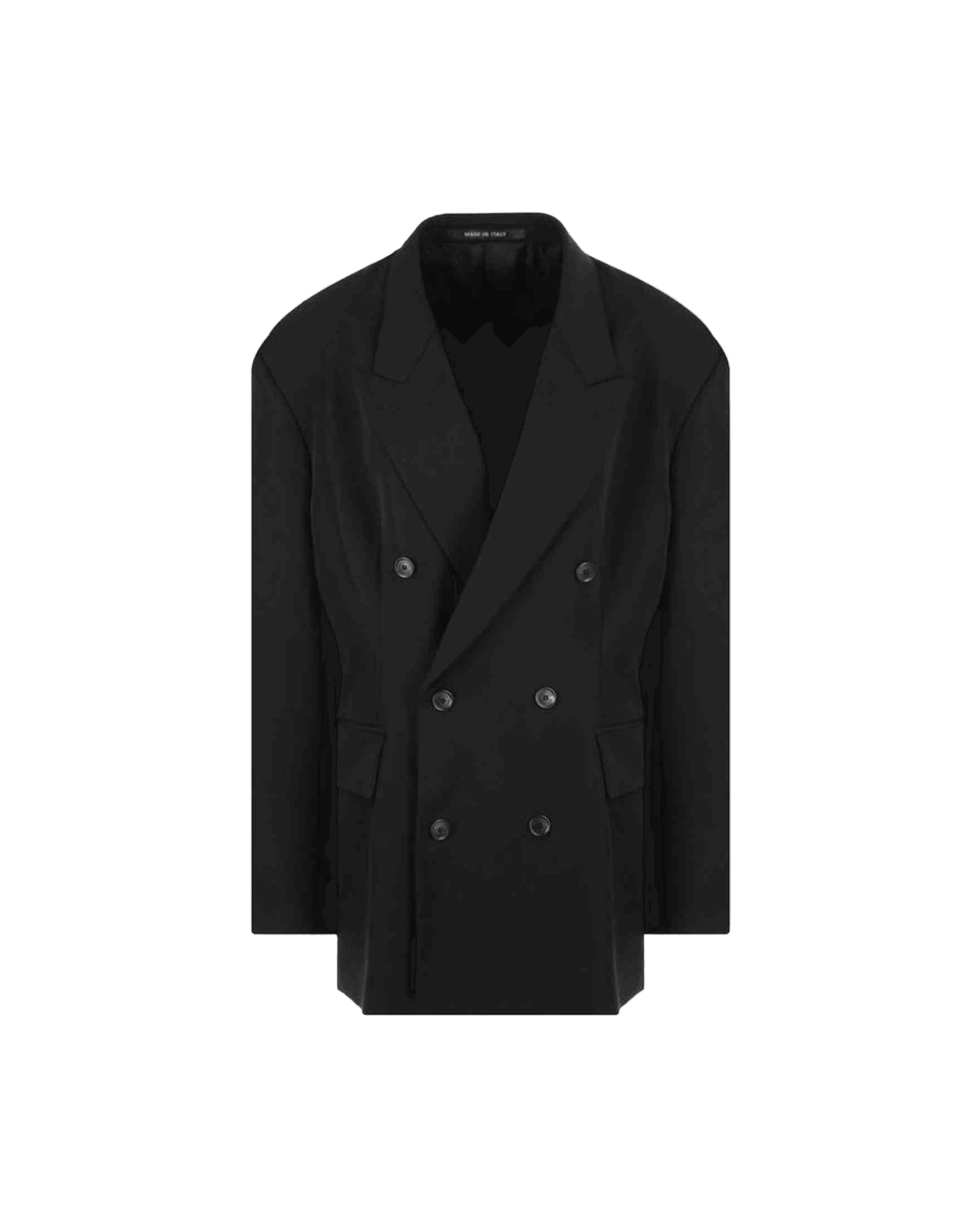 Balenciaga Wool Double Breasted Jacket Glam Steals
