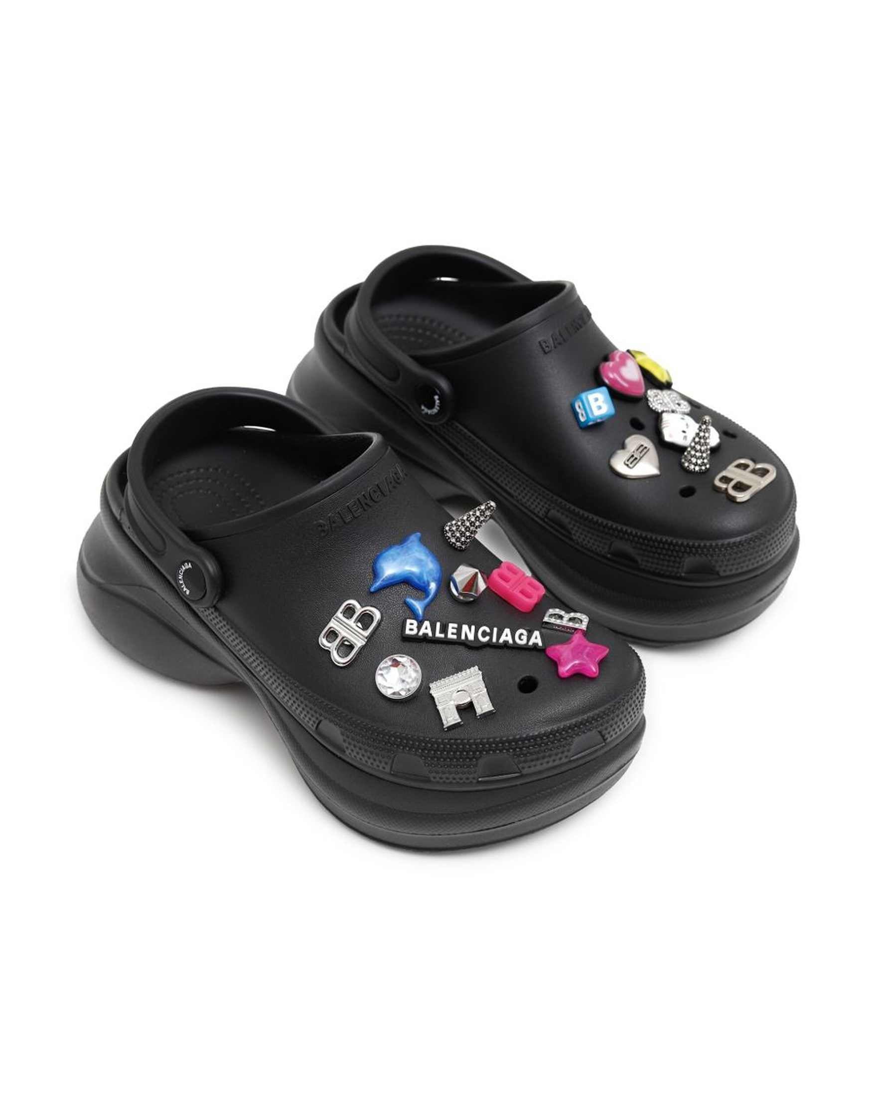 Balenciaga X Crocs Jibbitz Mules Glam Steals