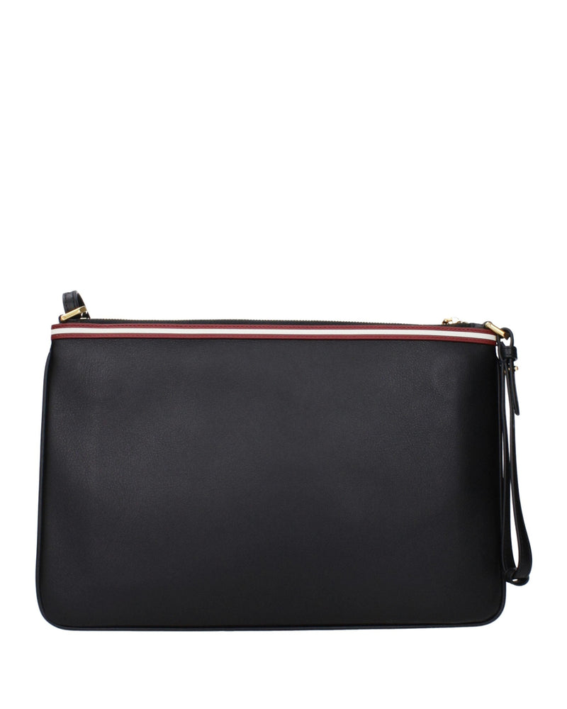 Bally Black Leather Crossbody Bag Glam Steals