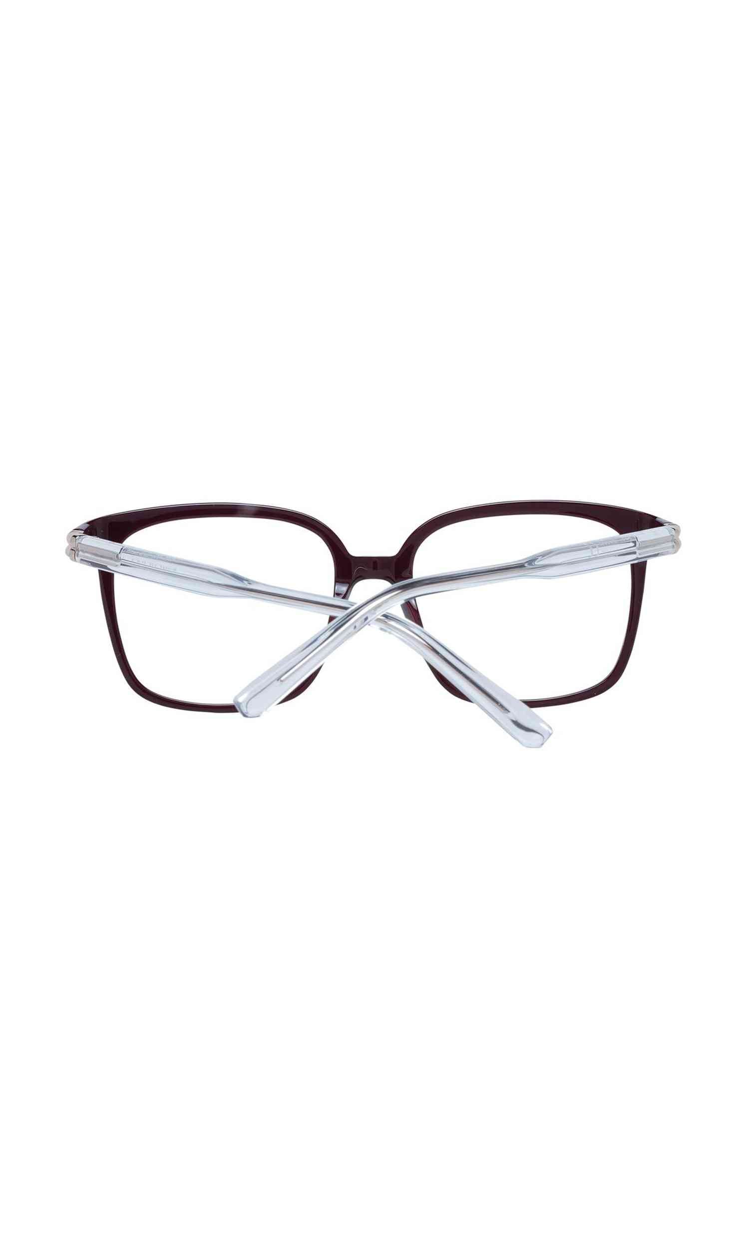 Bally Burgundy Women Optical Frame Glam Steals
