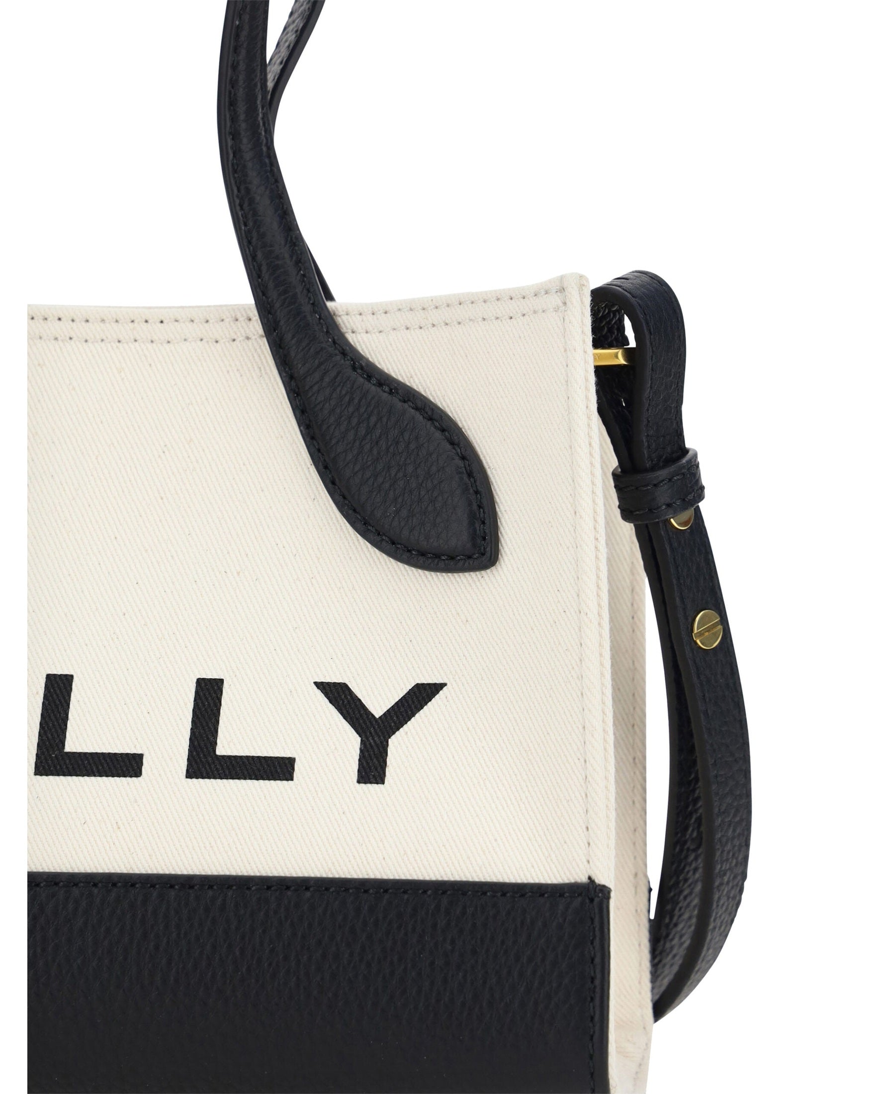 Bally Chic Contrast Mini Leather Handbag Glam Steals