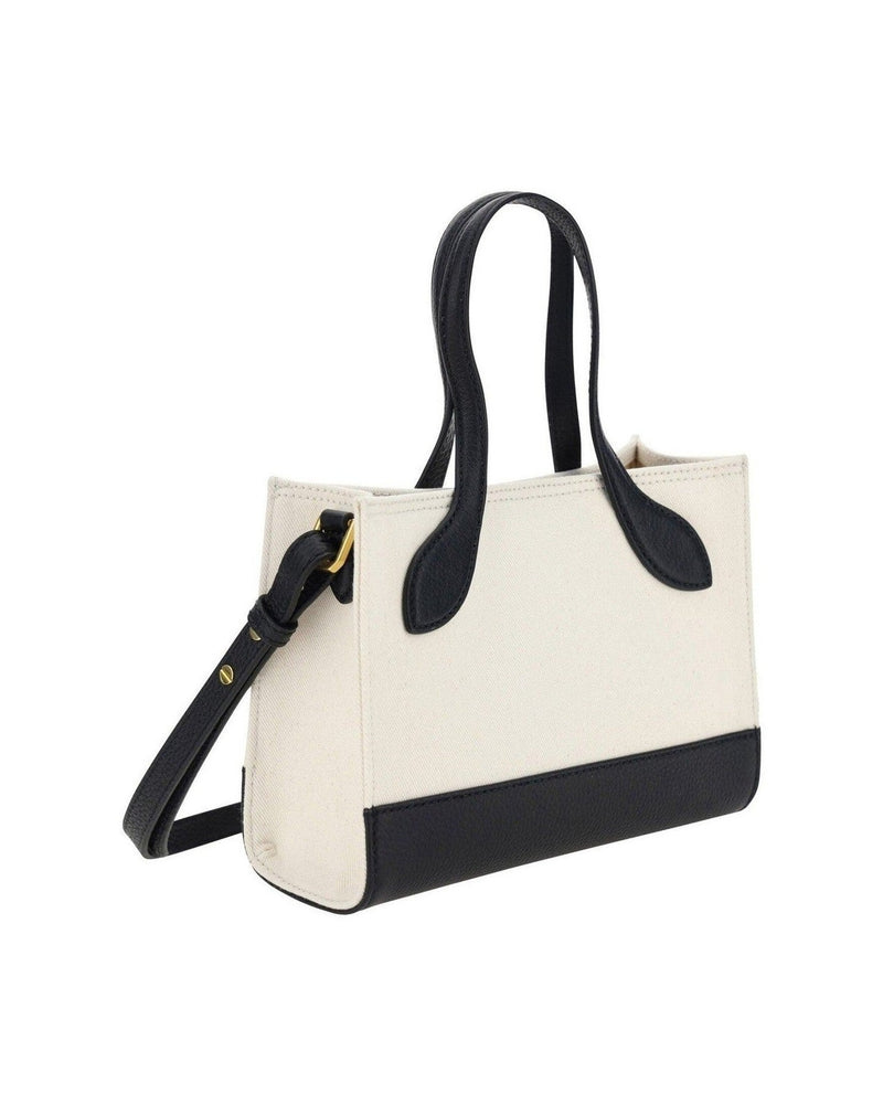 Bally Chic Contrast Mini Leather Handbag Glam Steals