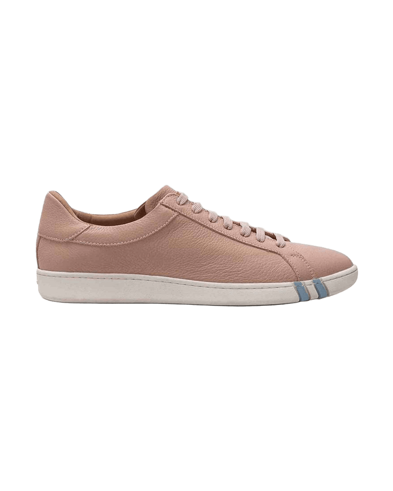 Bally Elegant Pink Leather Sneakers Glam Steals