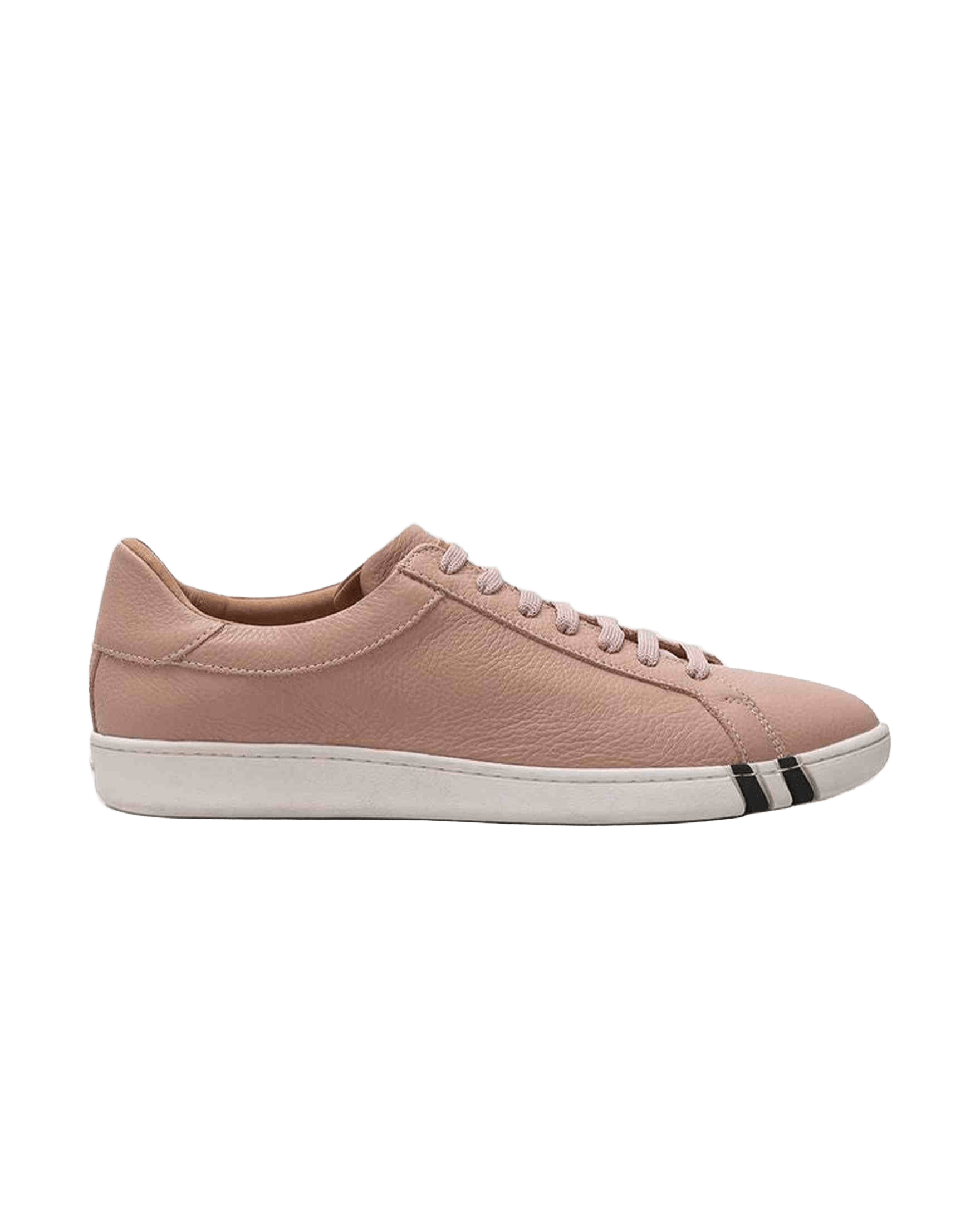 Bally Elegant Leather Sneakers For Pink Women Glam Steals