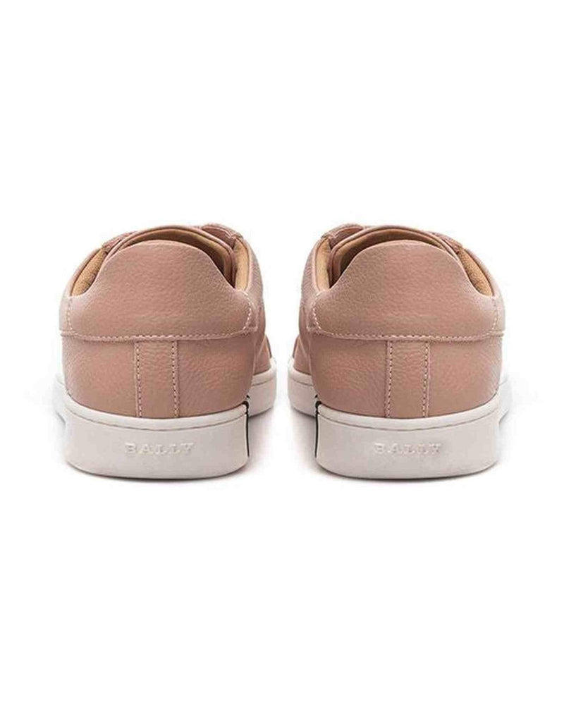 Bally Elegant Leather Sneakers For Pink Women Glam Steals