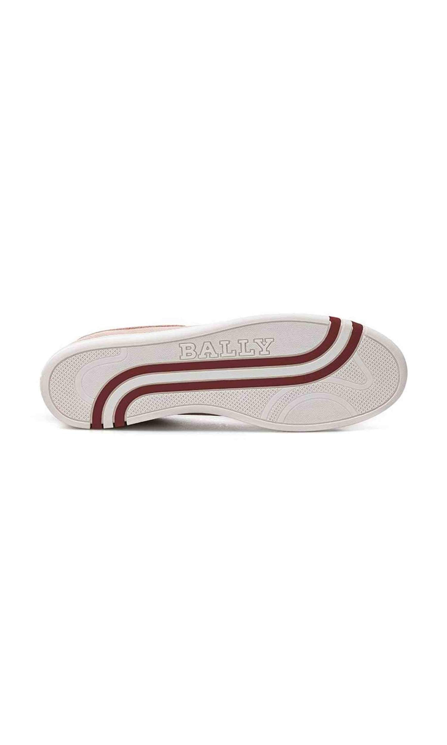 Bally Leather Pink Sneaker Glam Steals