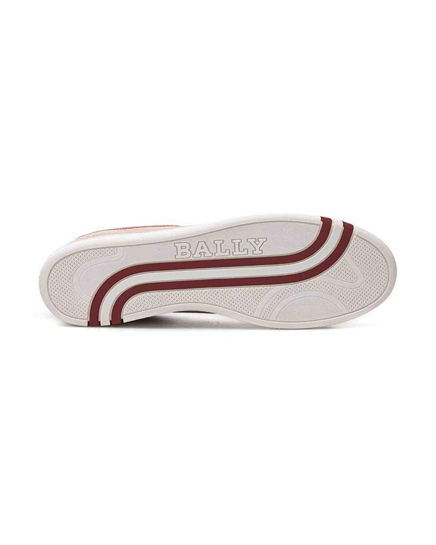 Bally Leather Pink Sneaker Glam Steals
