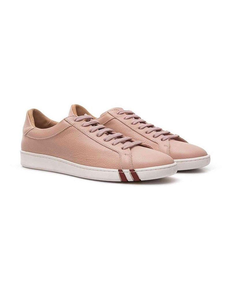 Bally Leather Pink Sneaker Glam Steals