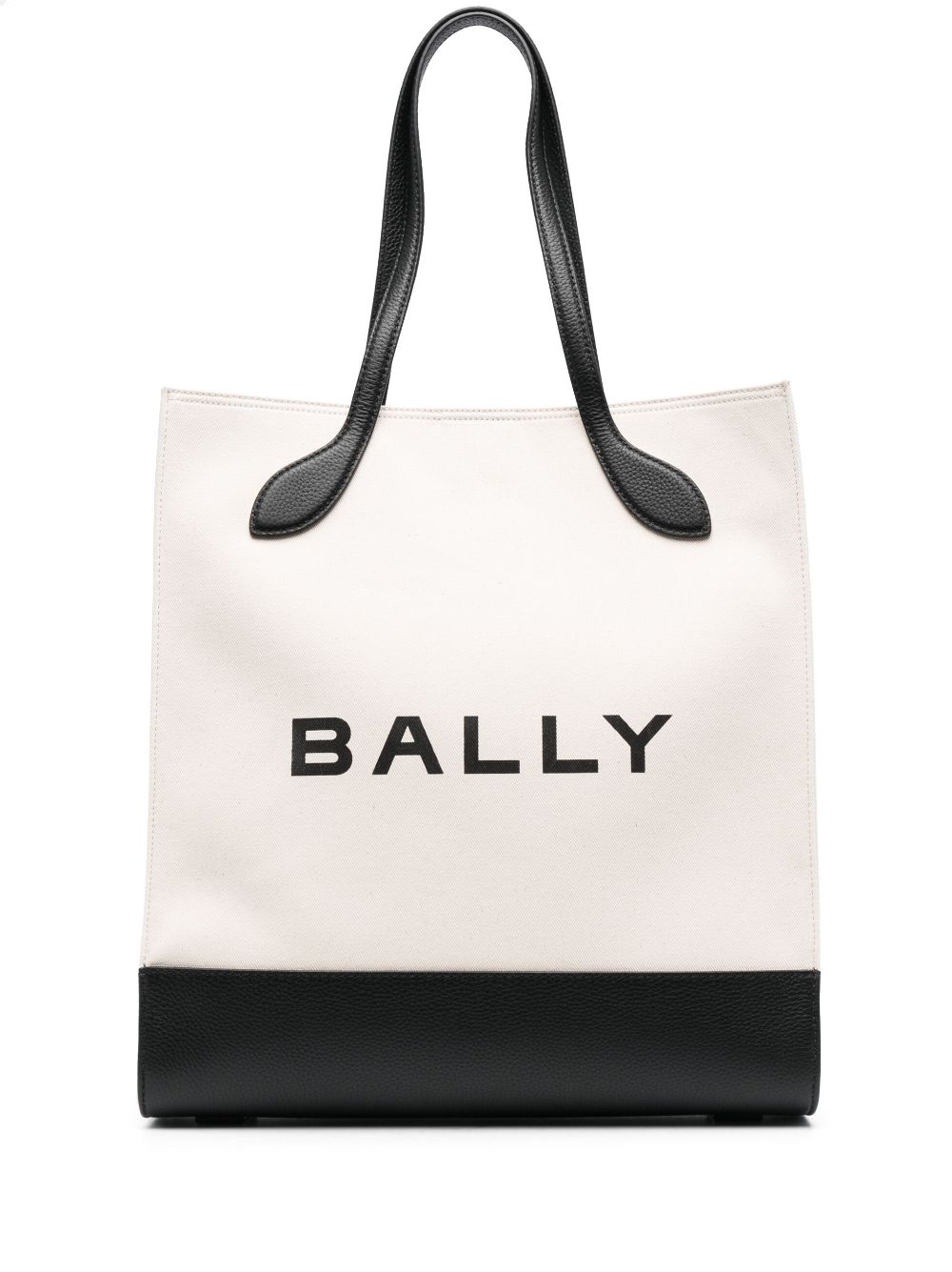 Bally Logo Print Tote Bag Glam Steals