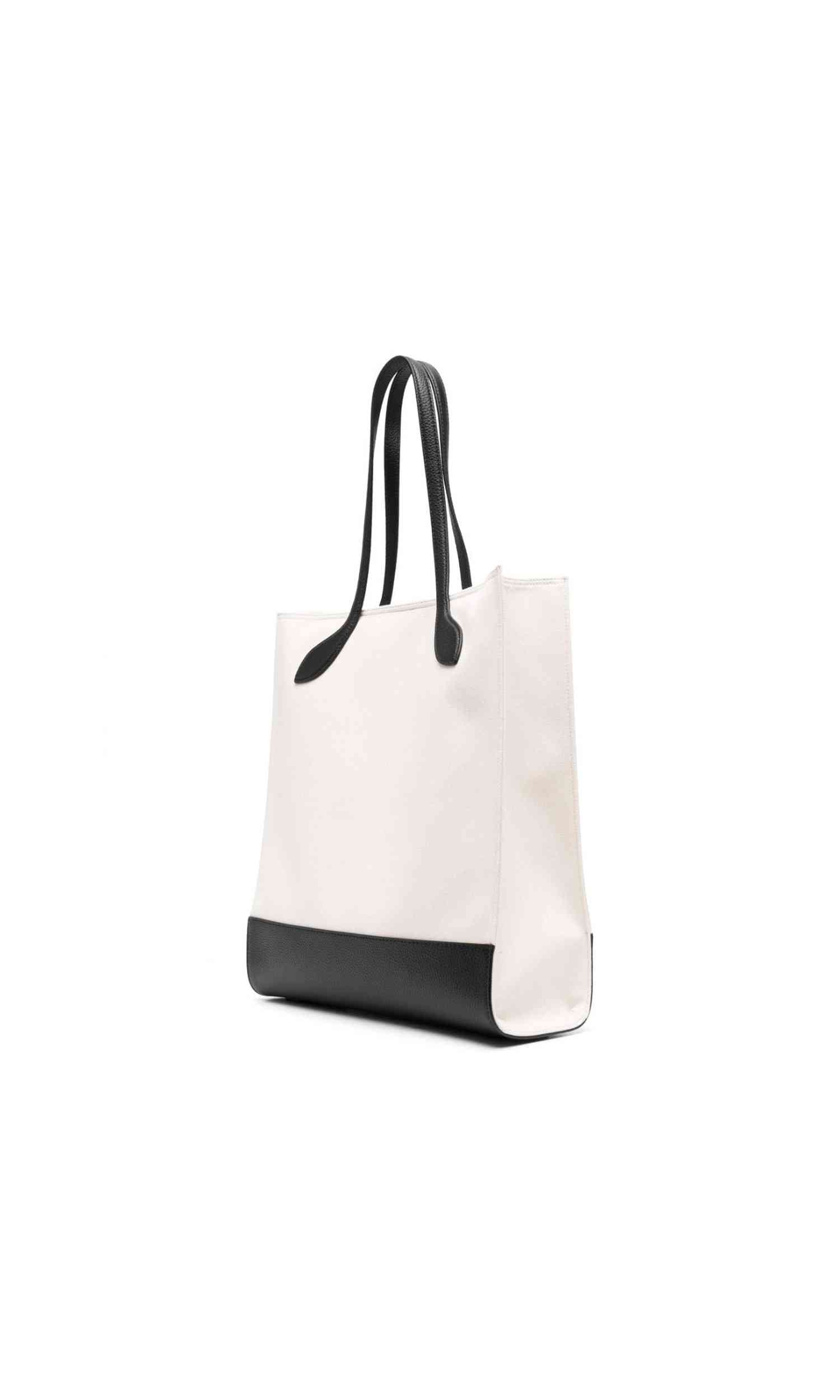Bally Logo Print Tote Bag Glam Steals