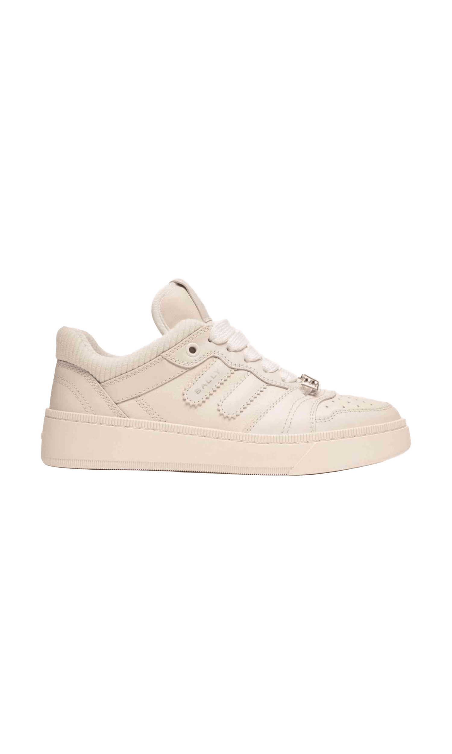 Bally White Sneakers Glam Steals