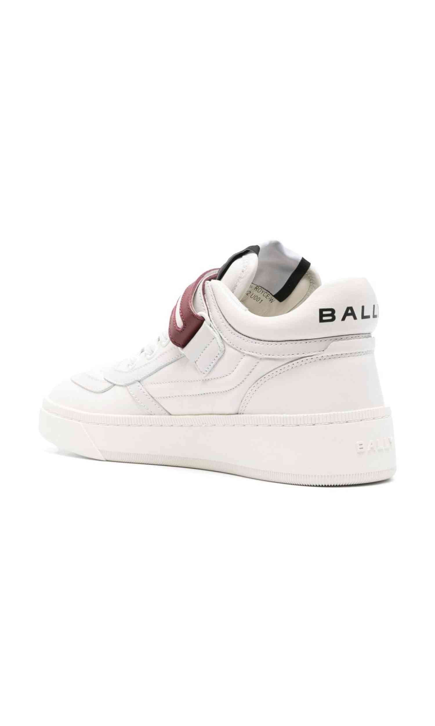 Bally White Sneakers Glam Steals