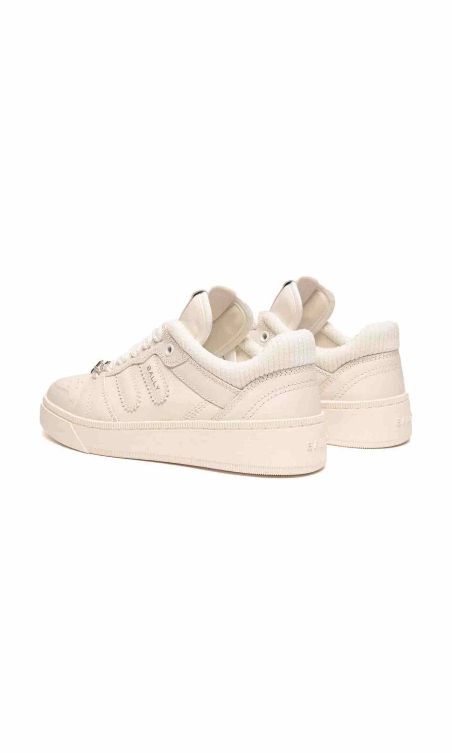 Bally White Sneakers Glam Steals
