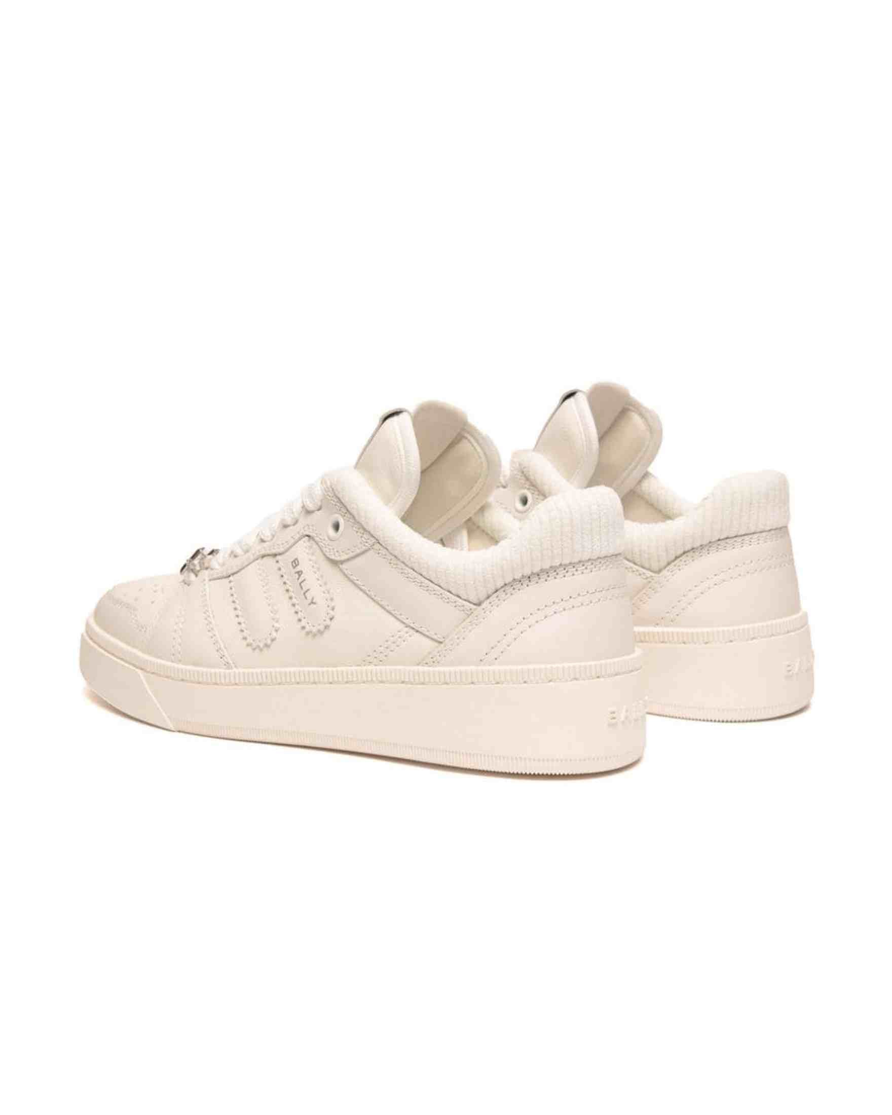 Bally White Sneakers Glam Steals