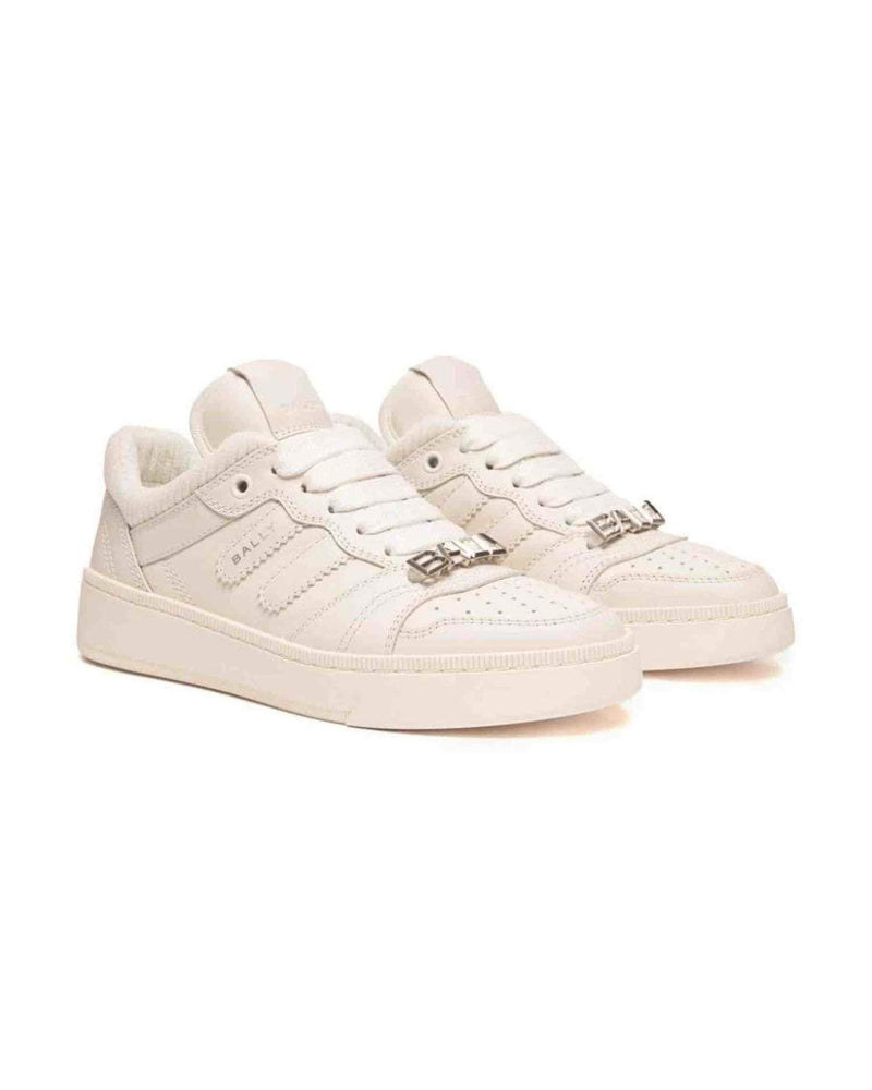 Bally White Sneakers Glam Steals