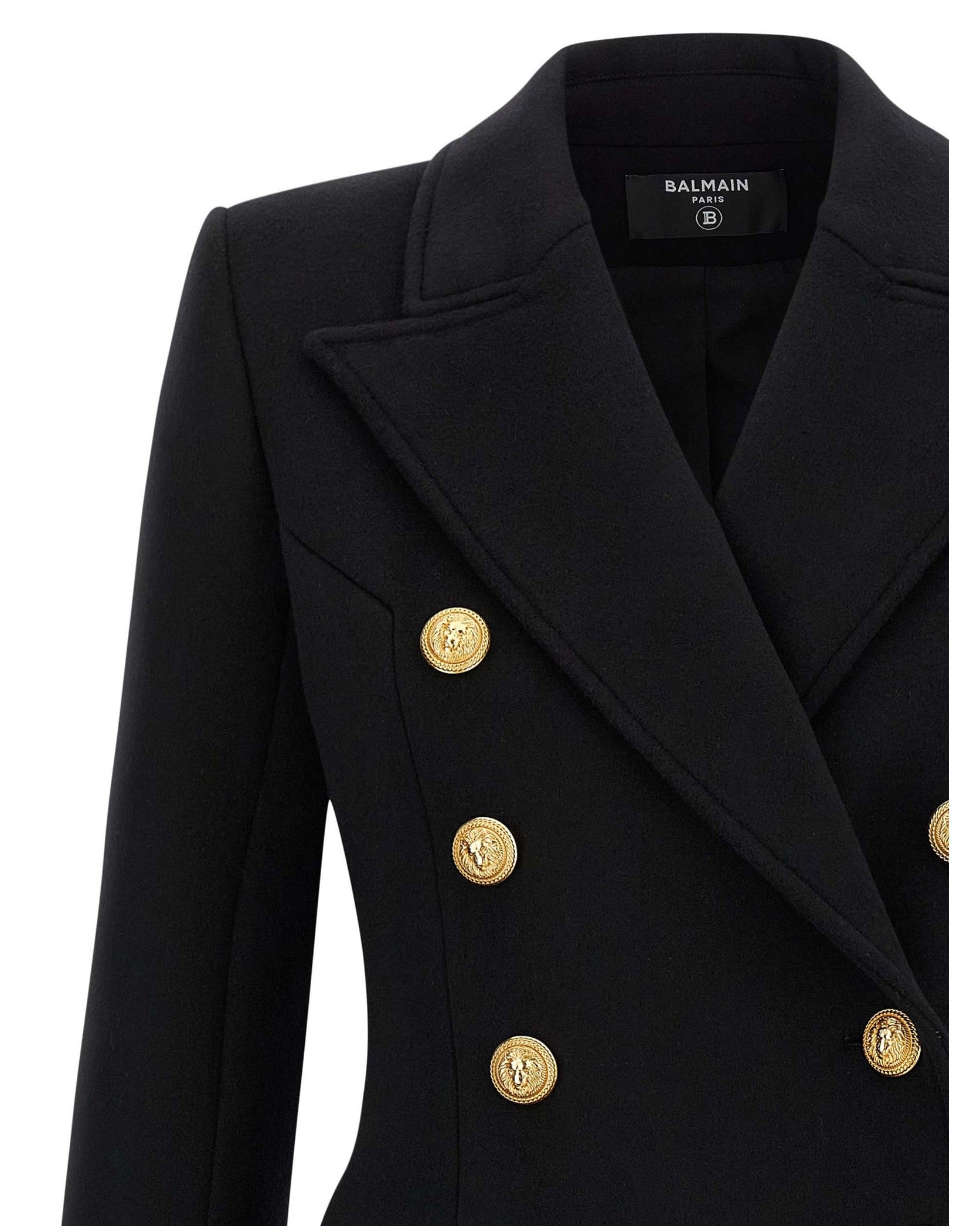 Balmain 10 Bottoni Coat Glam Steals