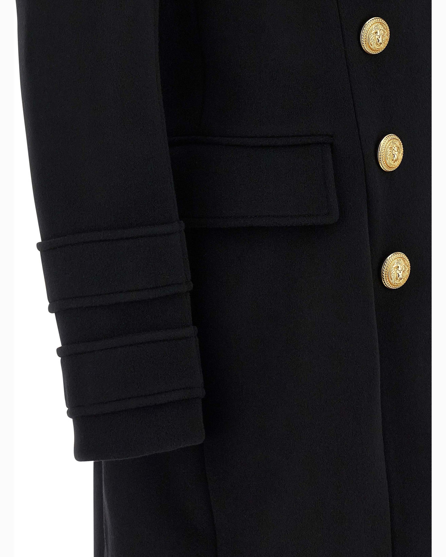 Balmain 10 Bottoni Coat Glam Steals