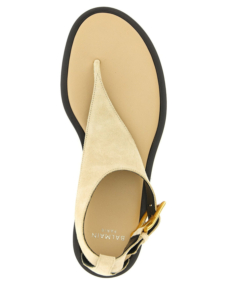 Balmain Anthem Sandals Glam Steals