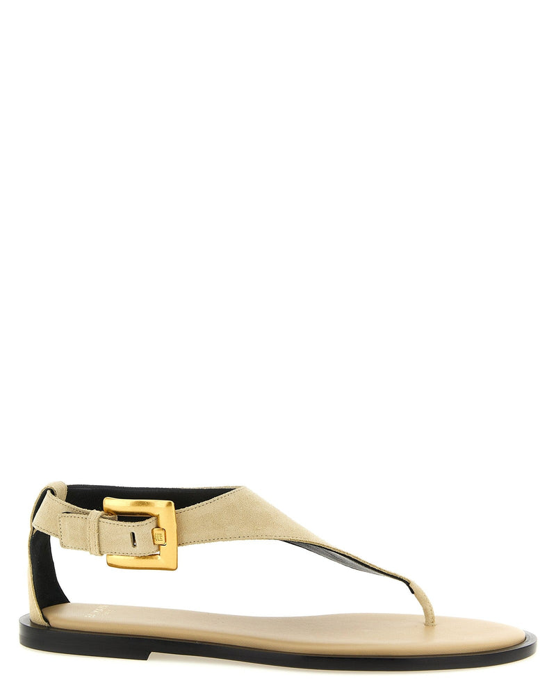Balmain Anthem Sandals Glam Steals