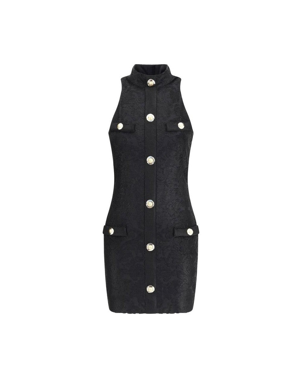 Balmain Baroque Short Dress Glam Steals