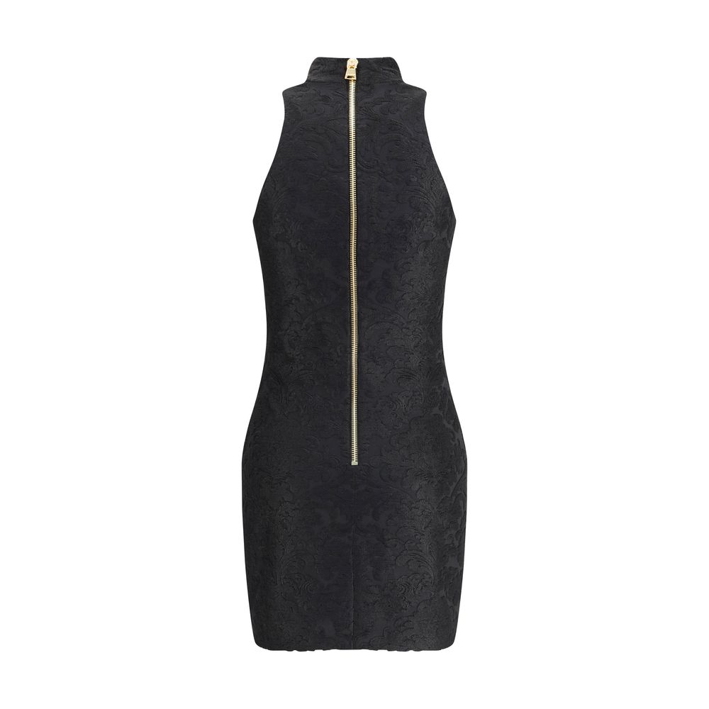 Balmain Baroque Short Dress Glam Steals